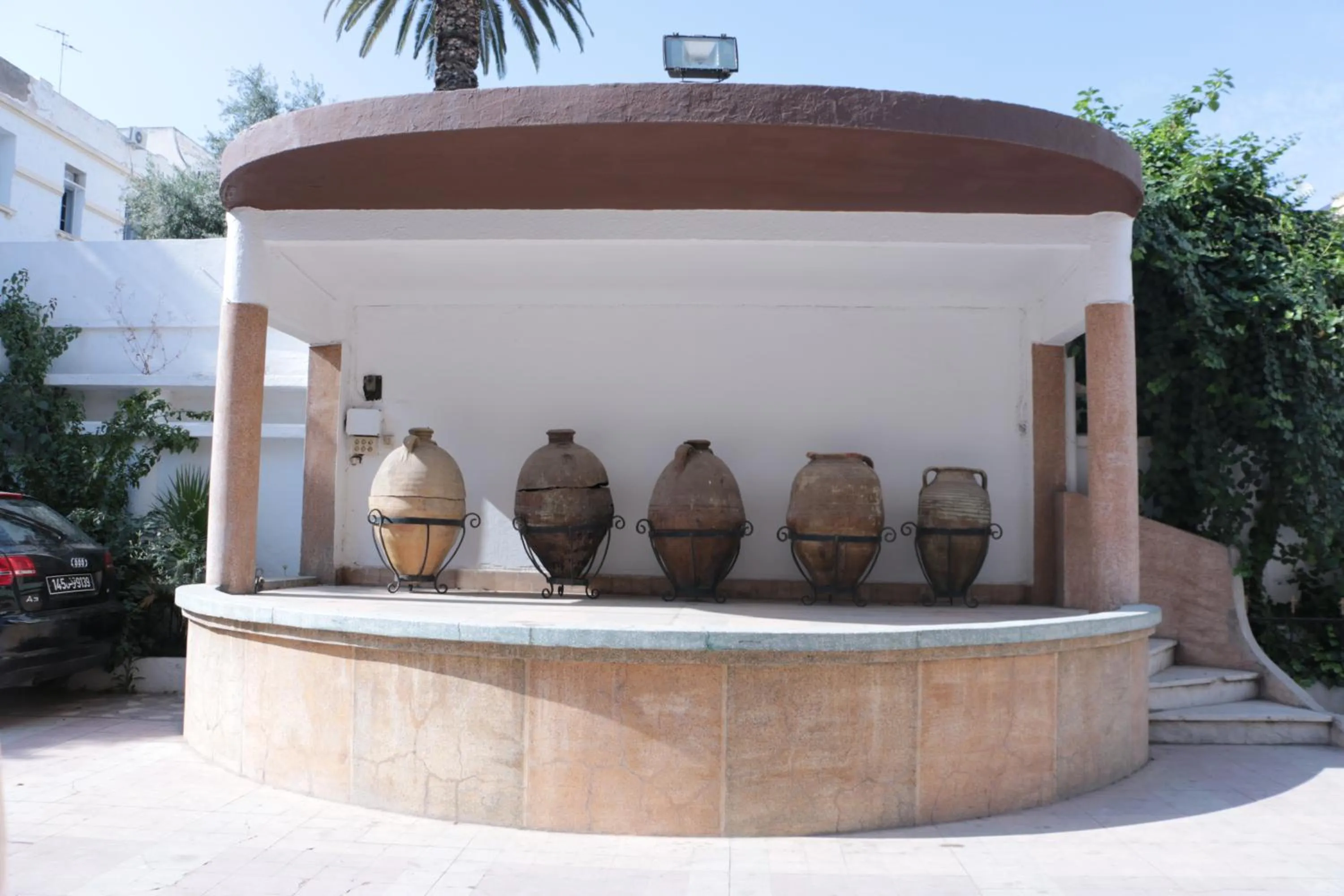 Decorative detail in Hotel Saint Georges Tunis