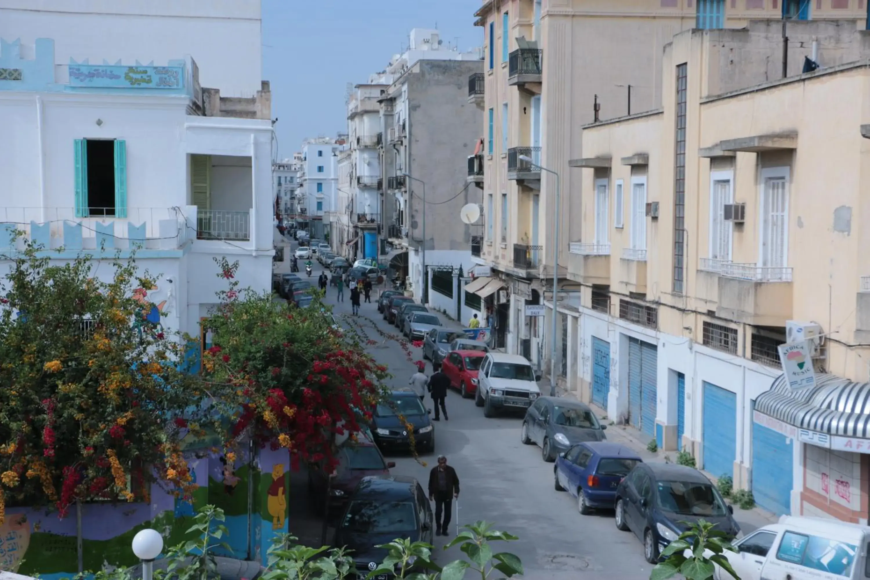 Street view in Hotel Saint Georges Tunis Street view in Hotel Saint Georges Tunis