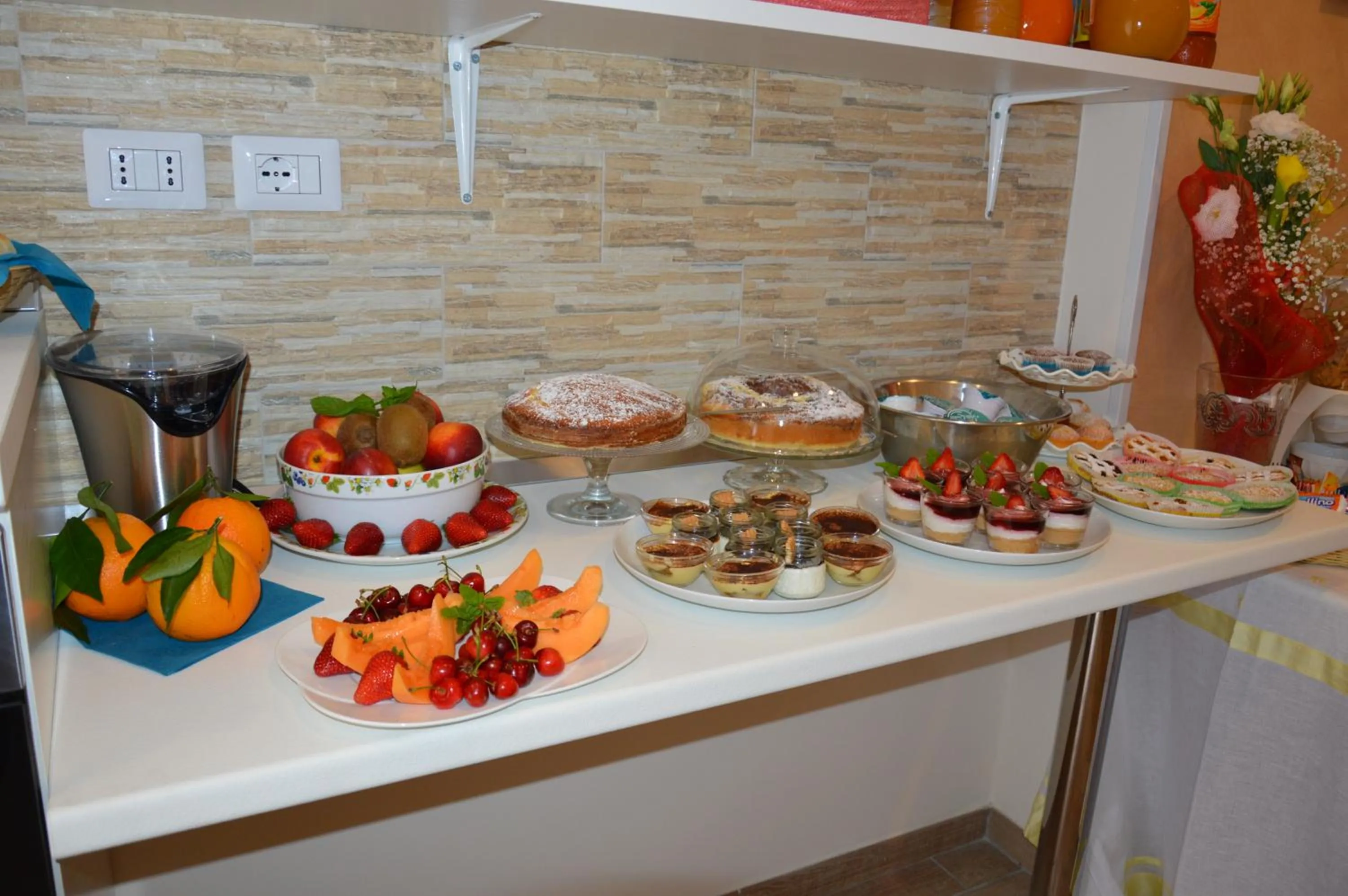 Food in La Conchiglia