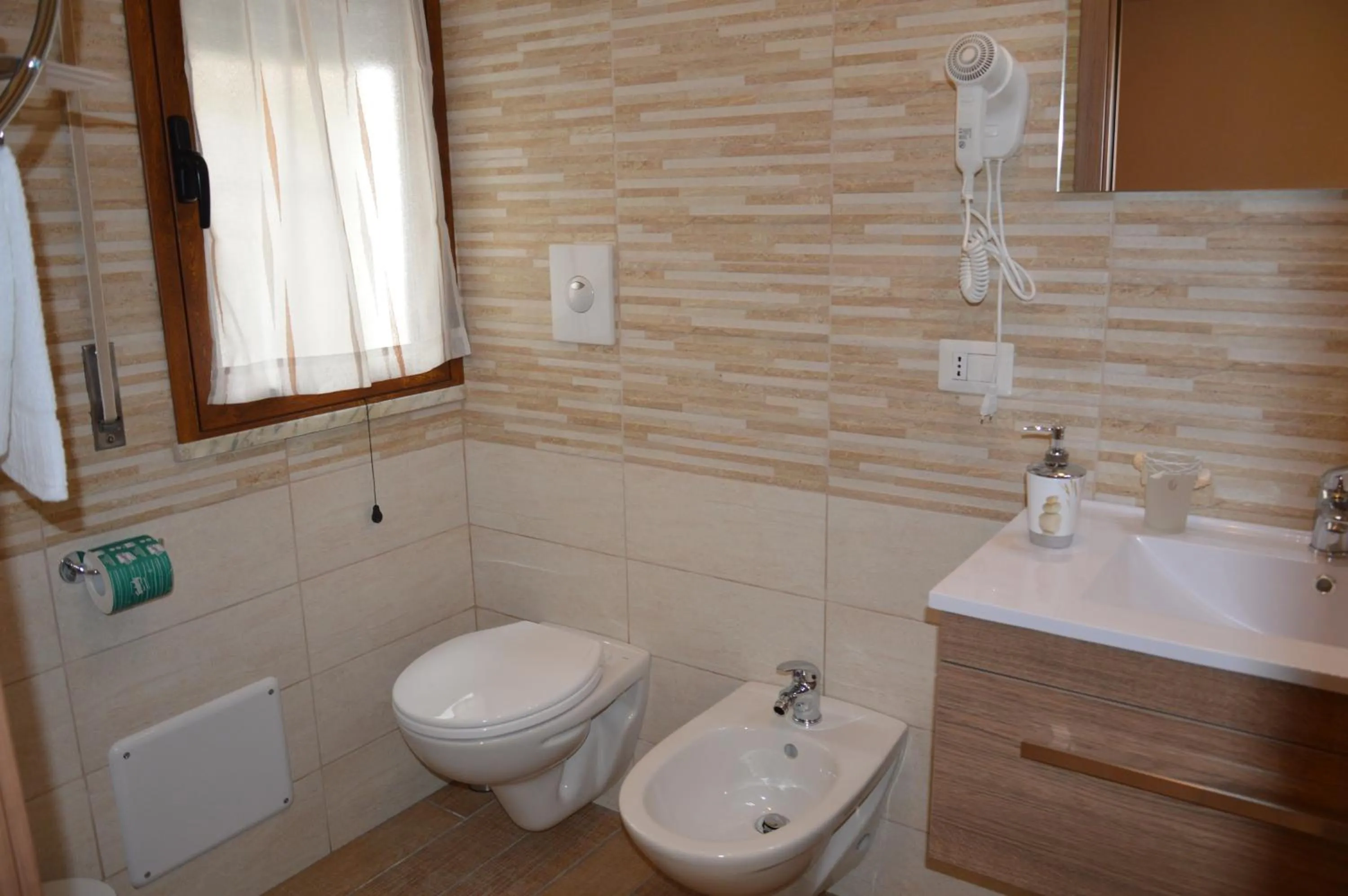 Bathroom in La Conchiglia