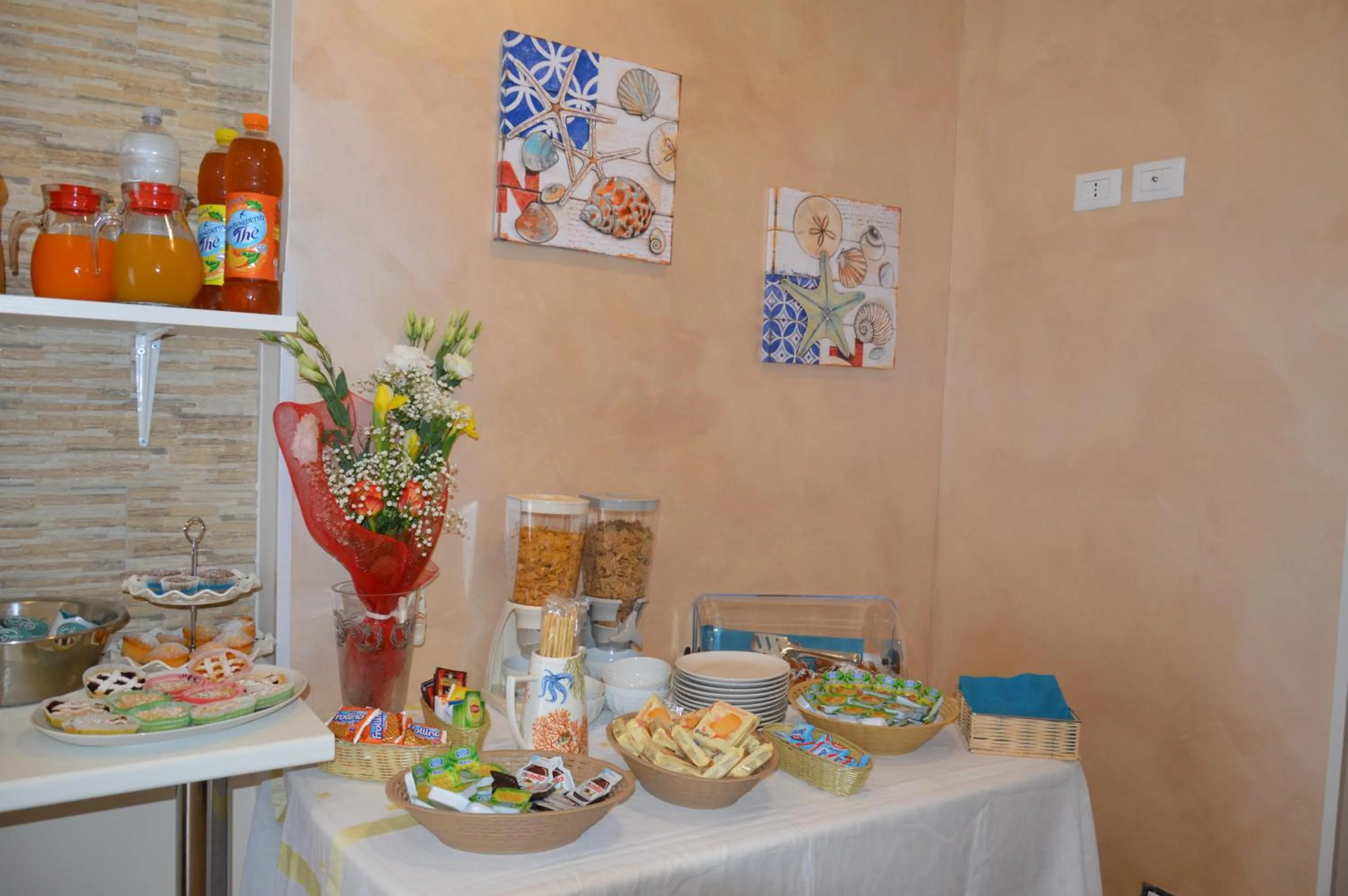 Food in La Conchiglia