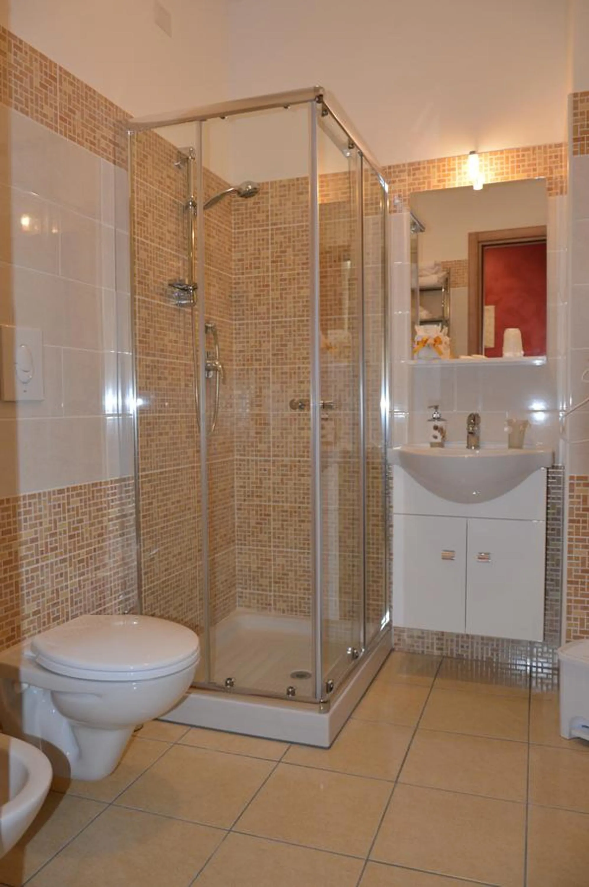 Bathroom in La Conchiglia
