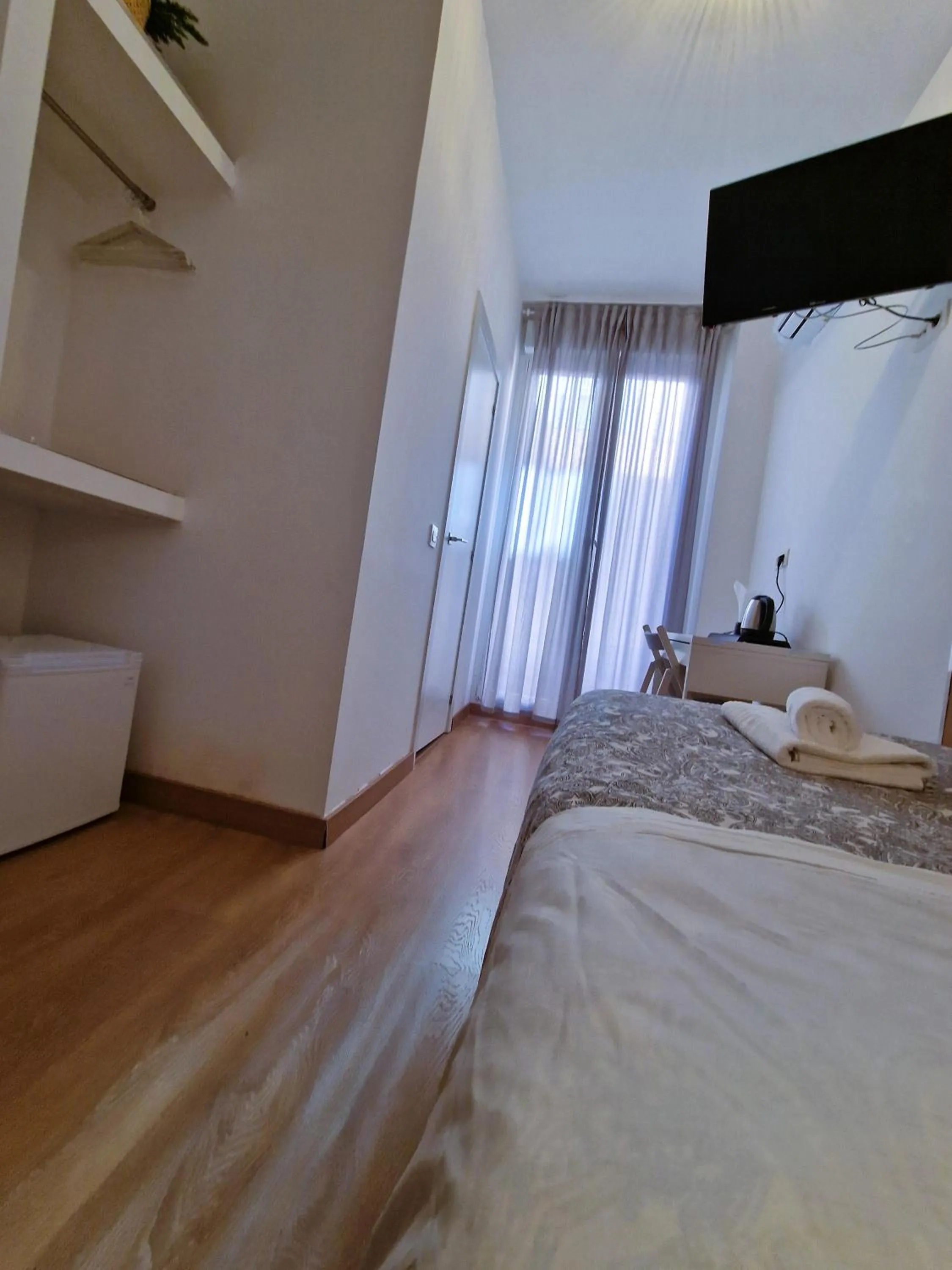 Bed in Hostal A Nuestra Senora de La Paloma