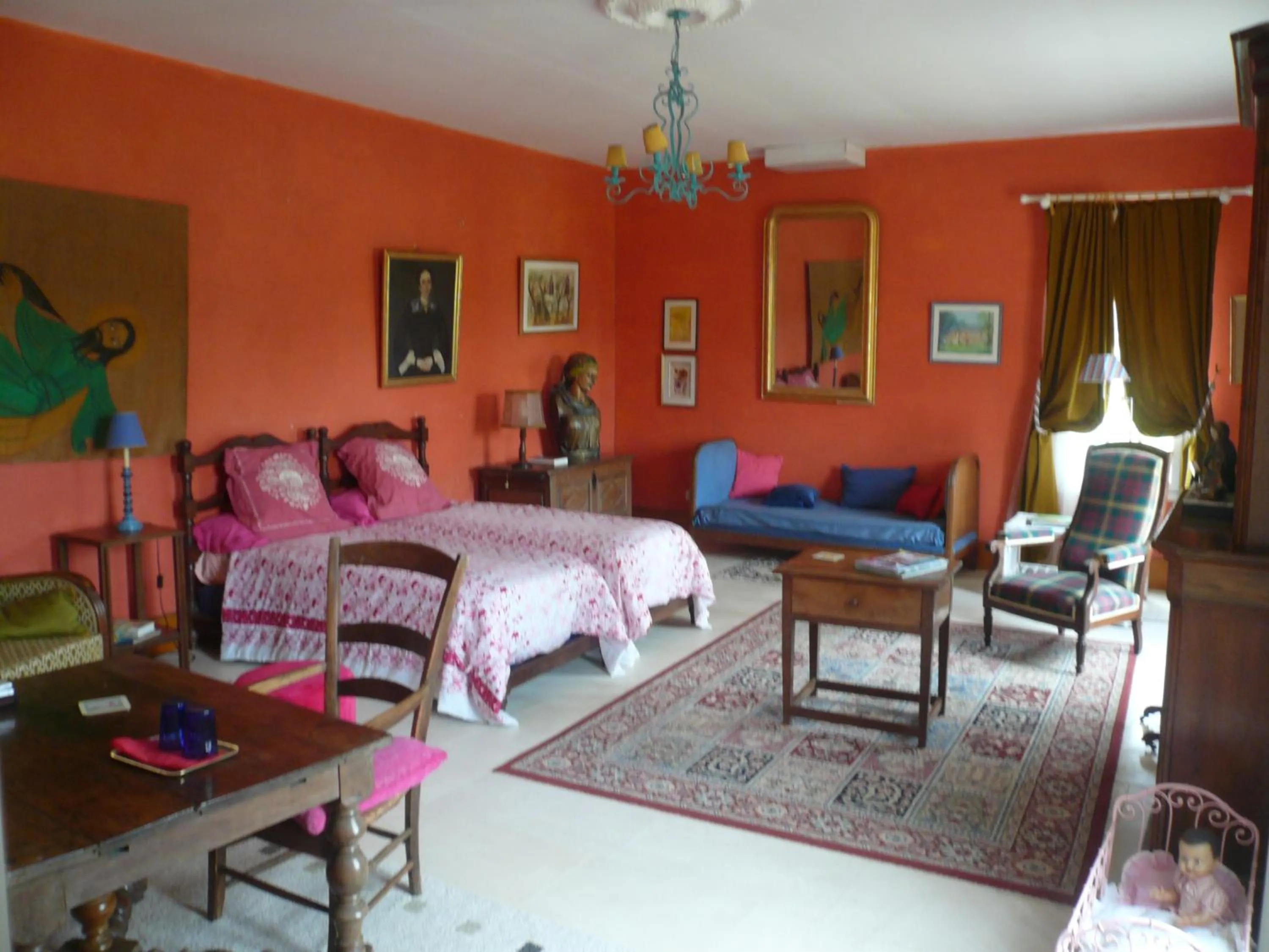 Bedroom, Bed in LOGIS du Château du Bois Doucet