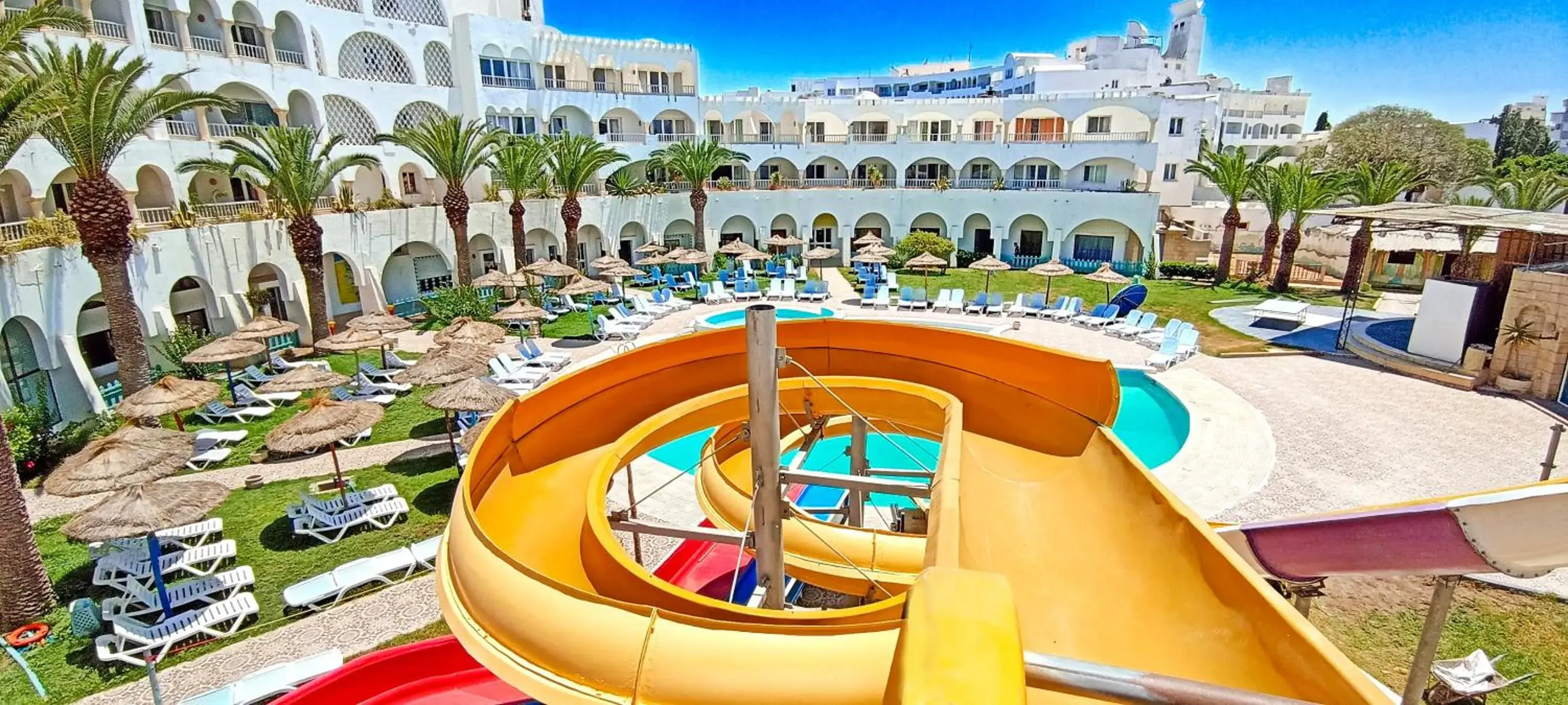 Property building in Hotel El Habib Monastir Property building in Hotel El Habib Monastir