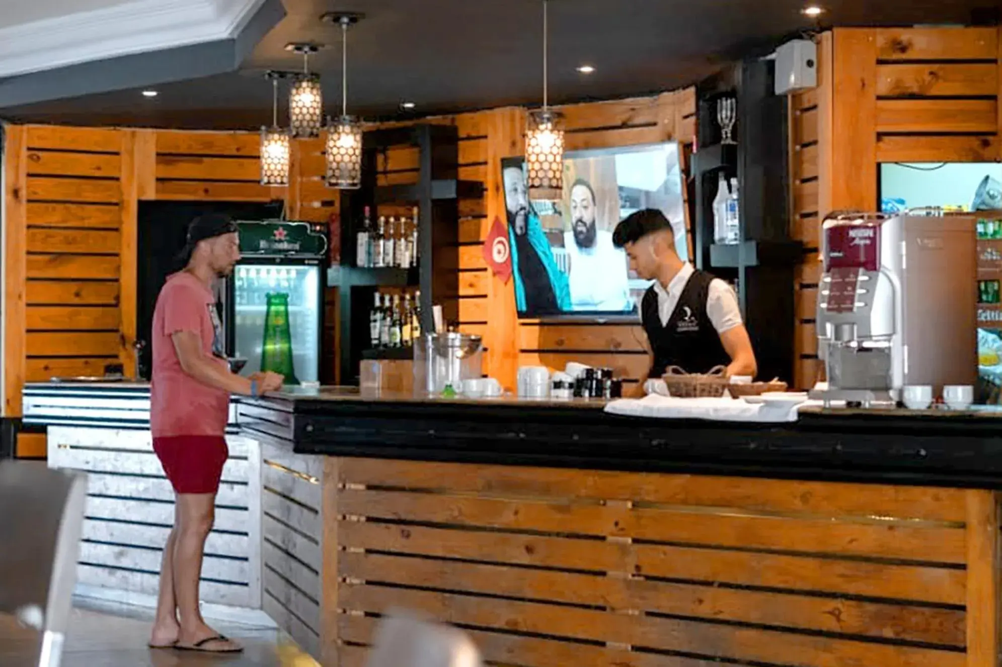 Lounge or bar in Hotel El Habib Monastir Lounge or bar in Hotel El Habib Monastir