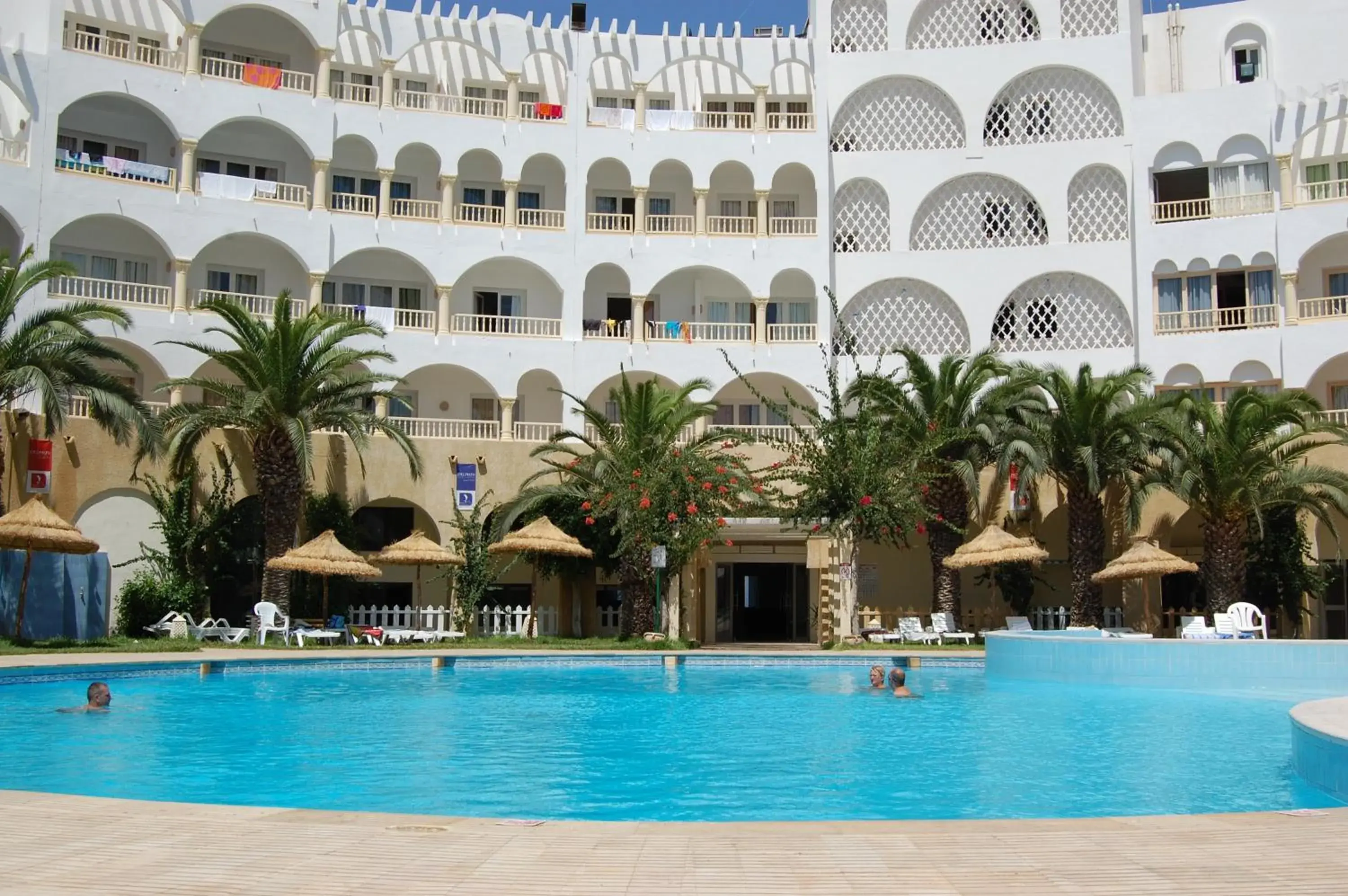 Property building in Hotel El Habib Monastir Property building in Hotel El Habib Monastir