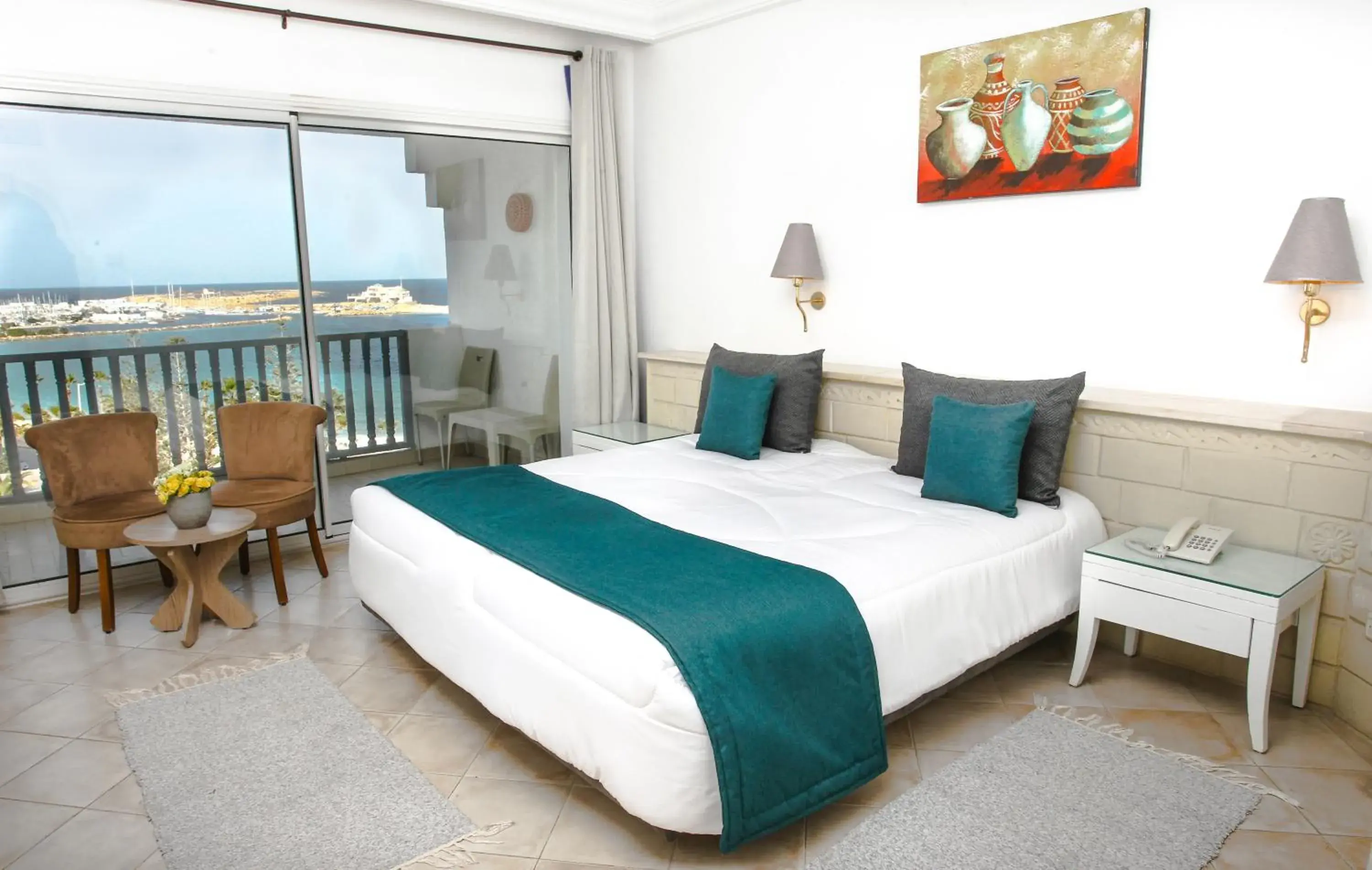 Bed in Hotel El Habib Monastir Bed in Hotel El Habib Monastir