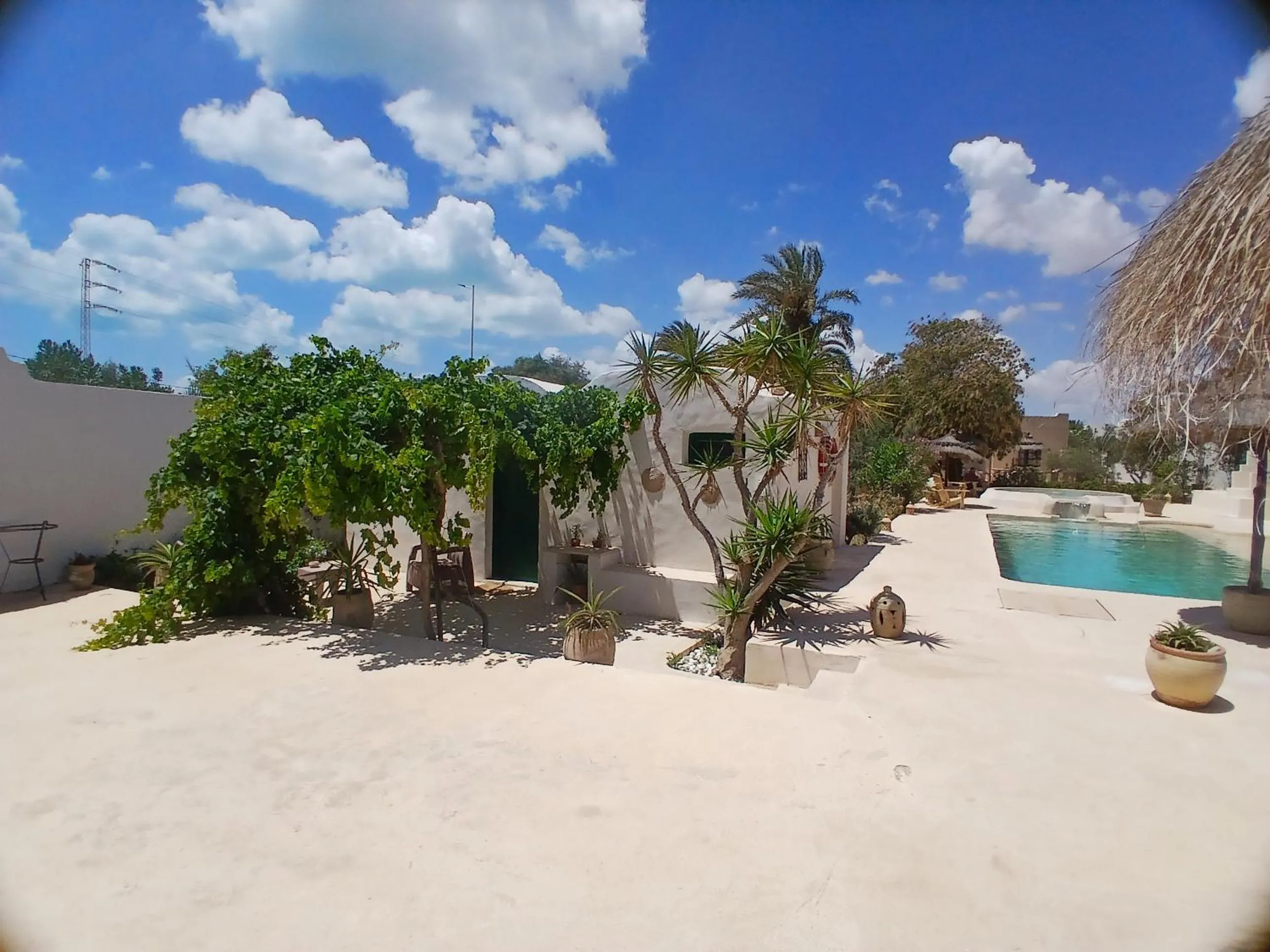 Patio in Menzel Sonia Caja