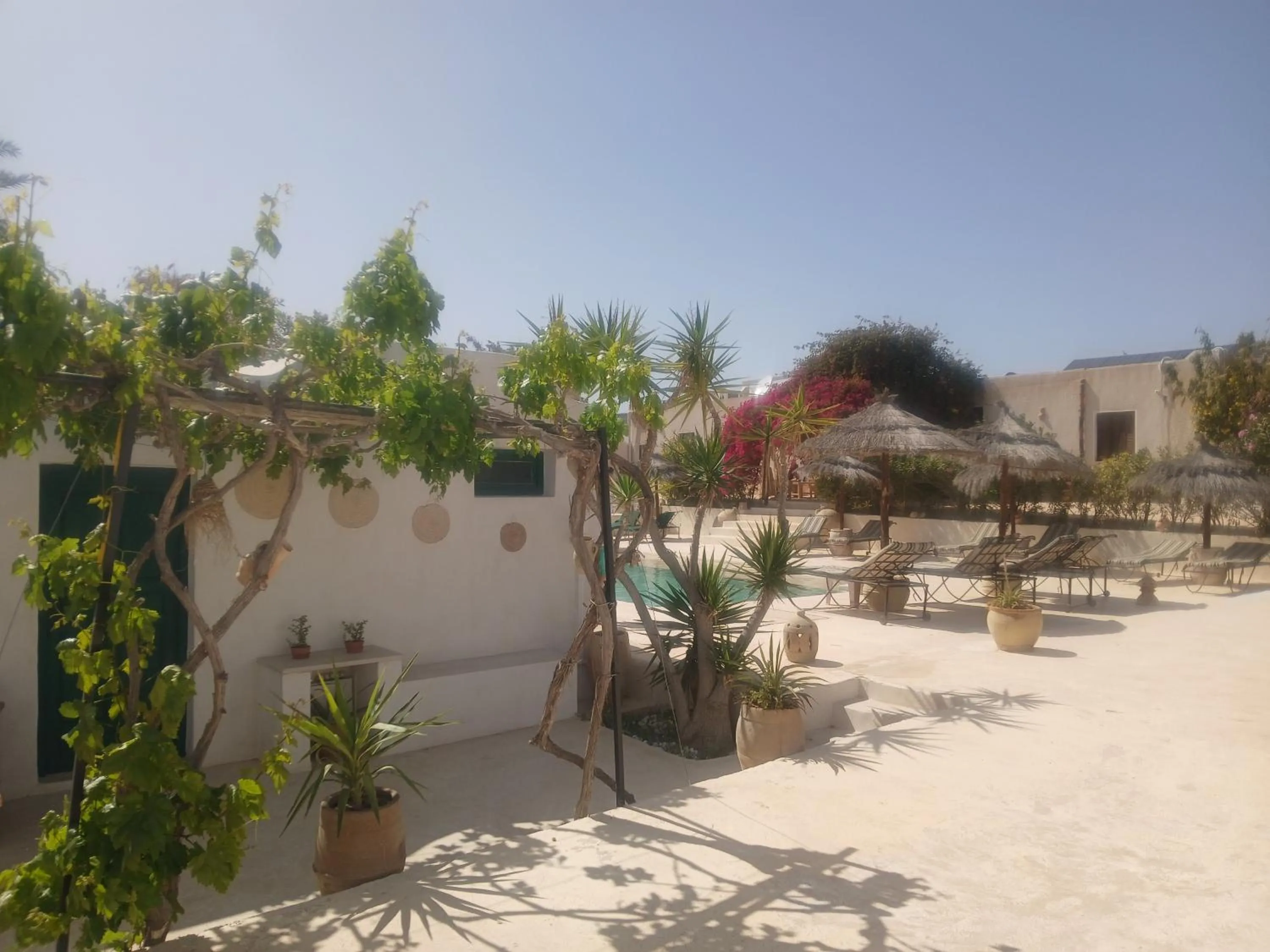 Patio in Menzel Sonia Caja