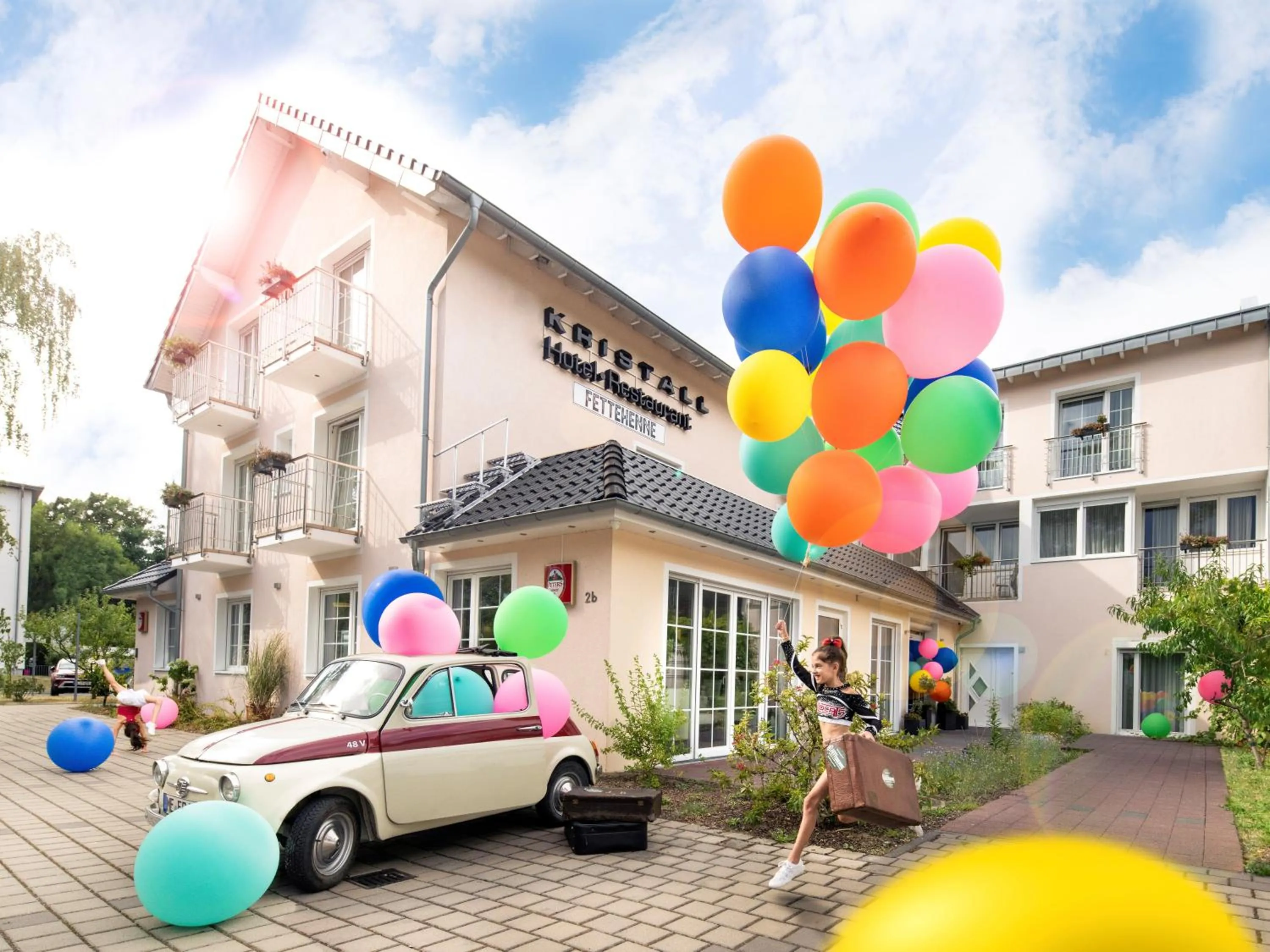 Property building in Kristallhotel Fettehenne