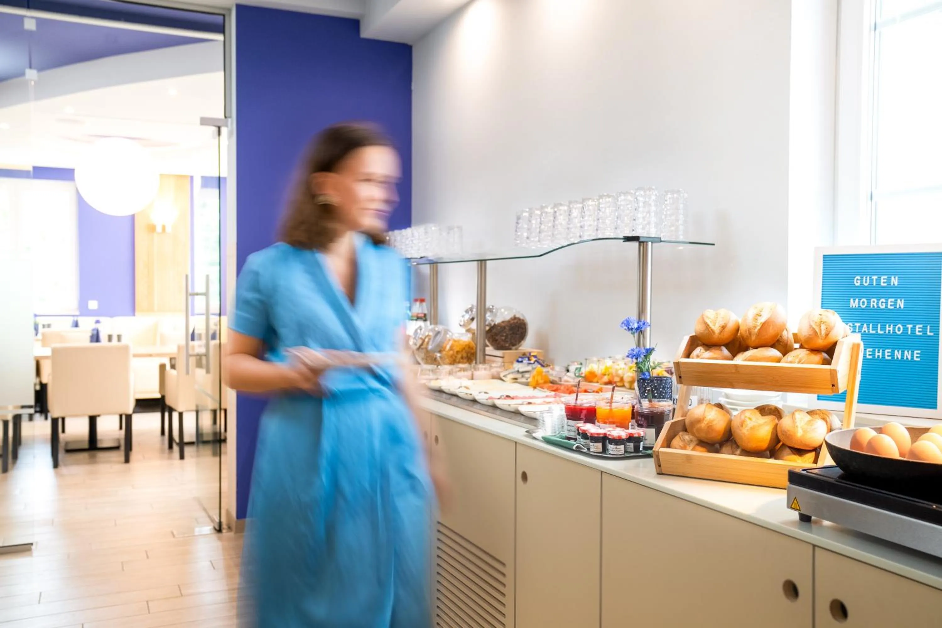 Buffet breakfast in Kristallhotel Fettehenne