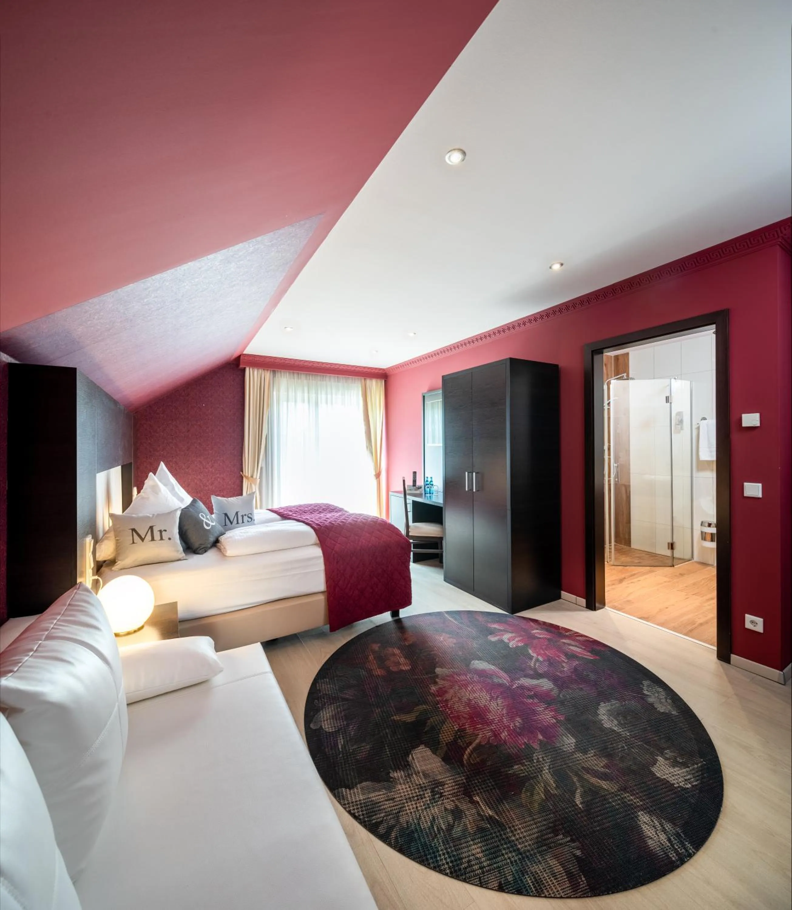 Bedroom, Bed in Kristallhotel Fettehenne