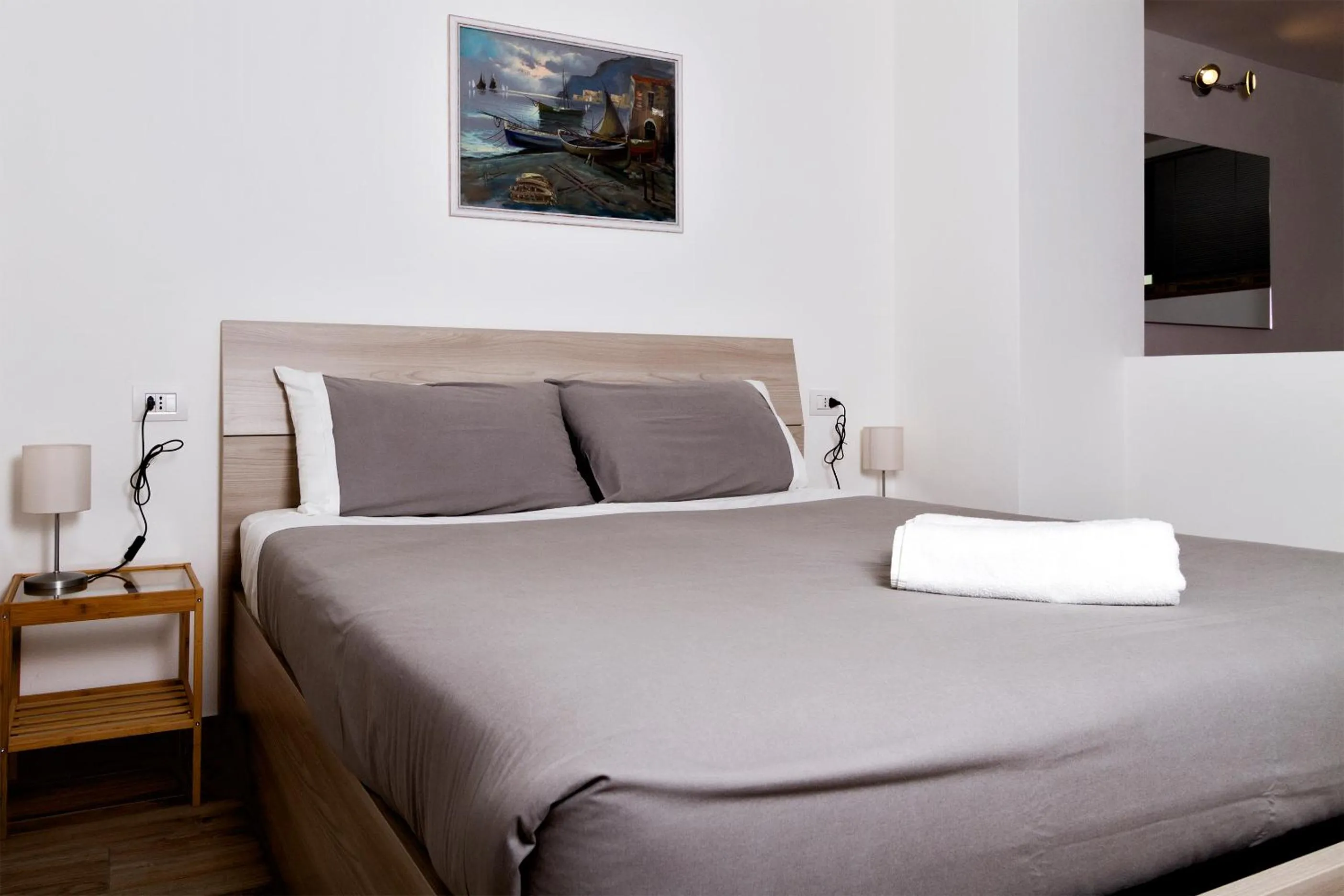 Bed in Andirivieni Bellagio Guest House