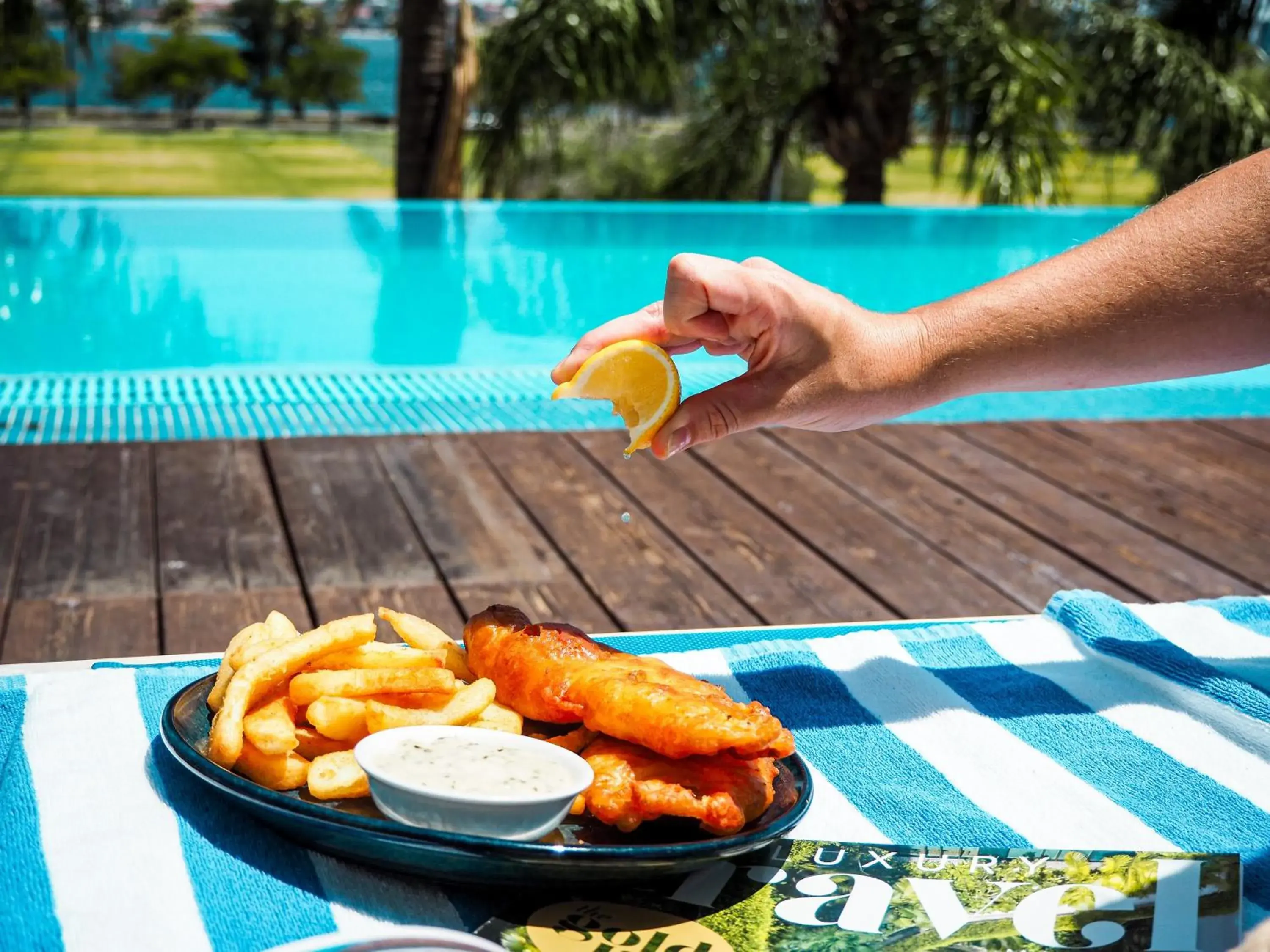 Swimming pool in Crowne Plaza Perth by IHG Swimming pool in Crowne Plaza Perth by IHG