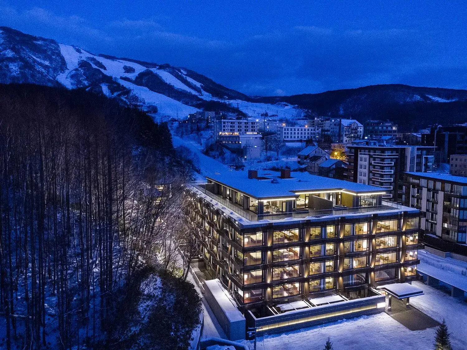 Property building in Aya Niseko Property building in Aya Niseko