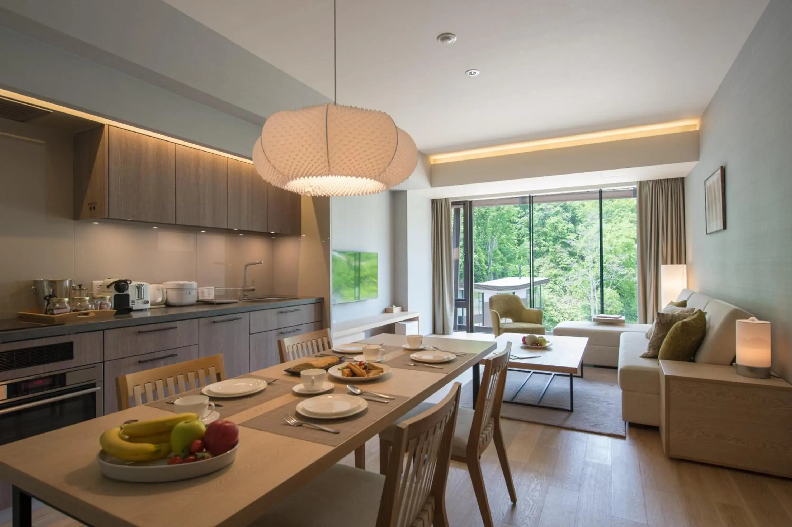 Two-Bedroom Apartment with Resort View in Aya Niseko Two-Bedroom Apartment with Resort View in Aya Niseko