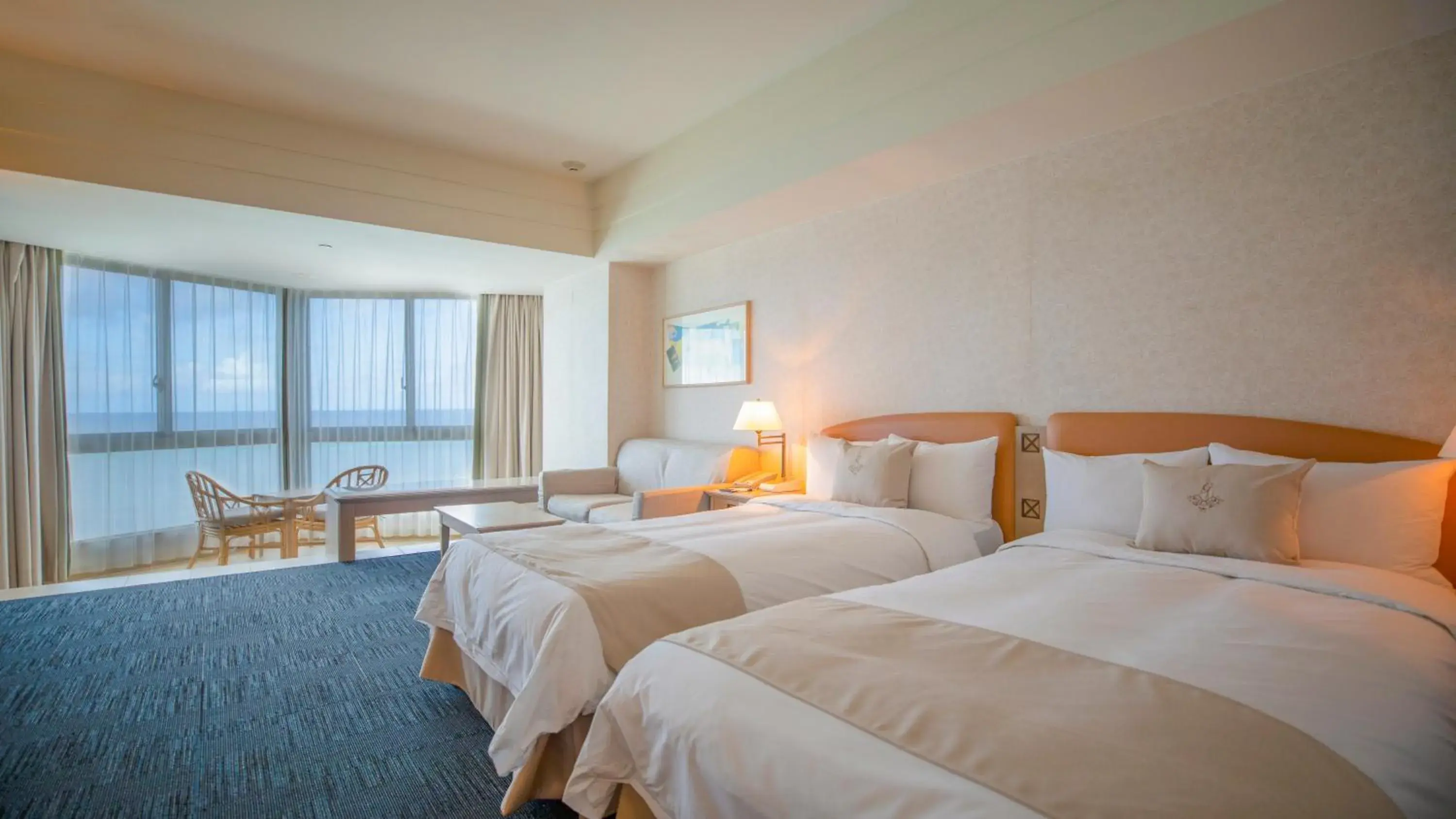 Bed in Grandvrio Resort Saipan Bed in Grandvrio Resort Saipan