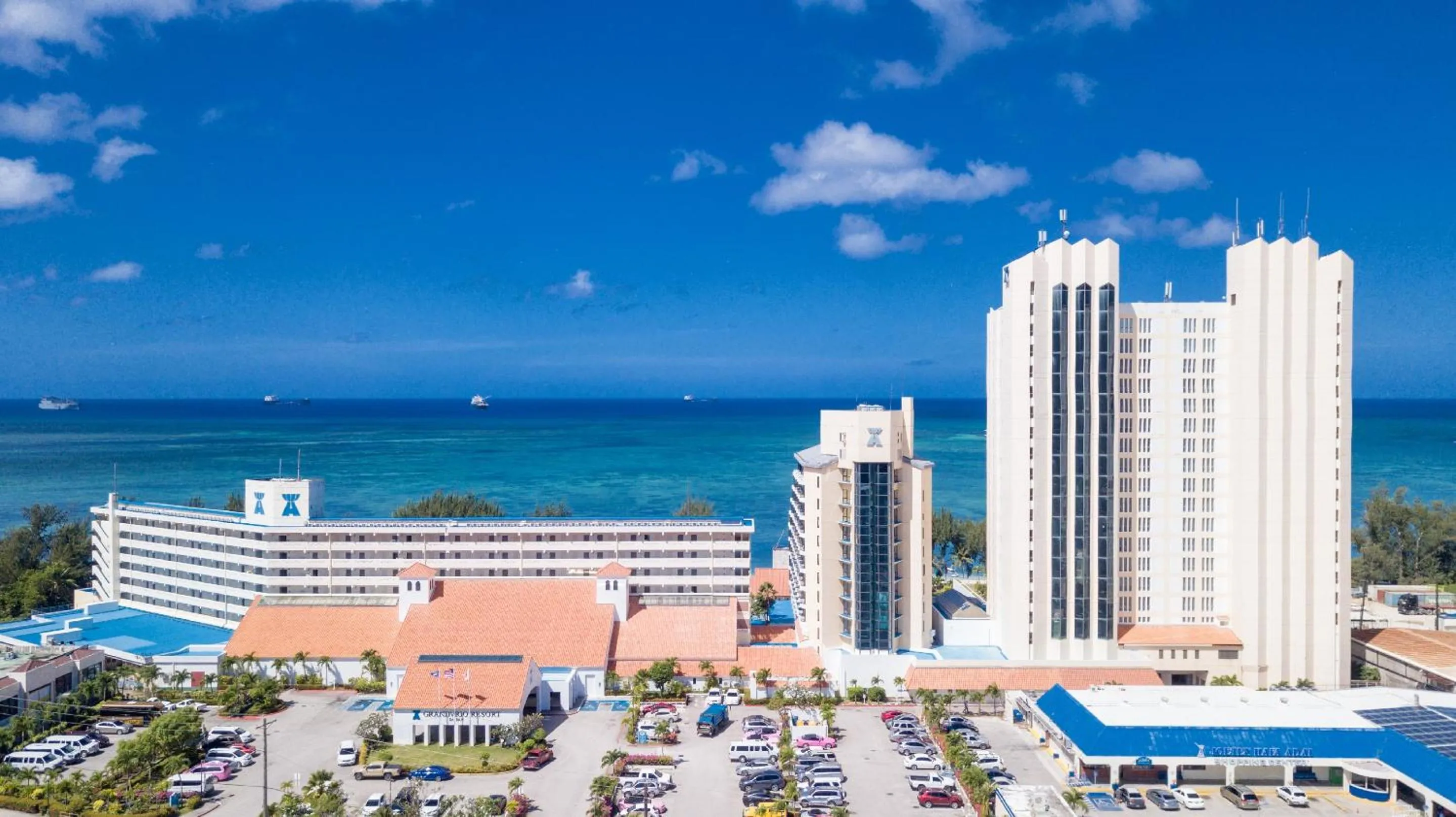 Property building in Grandvrio Resort Saipan