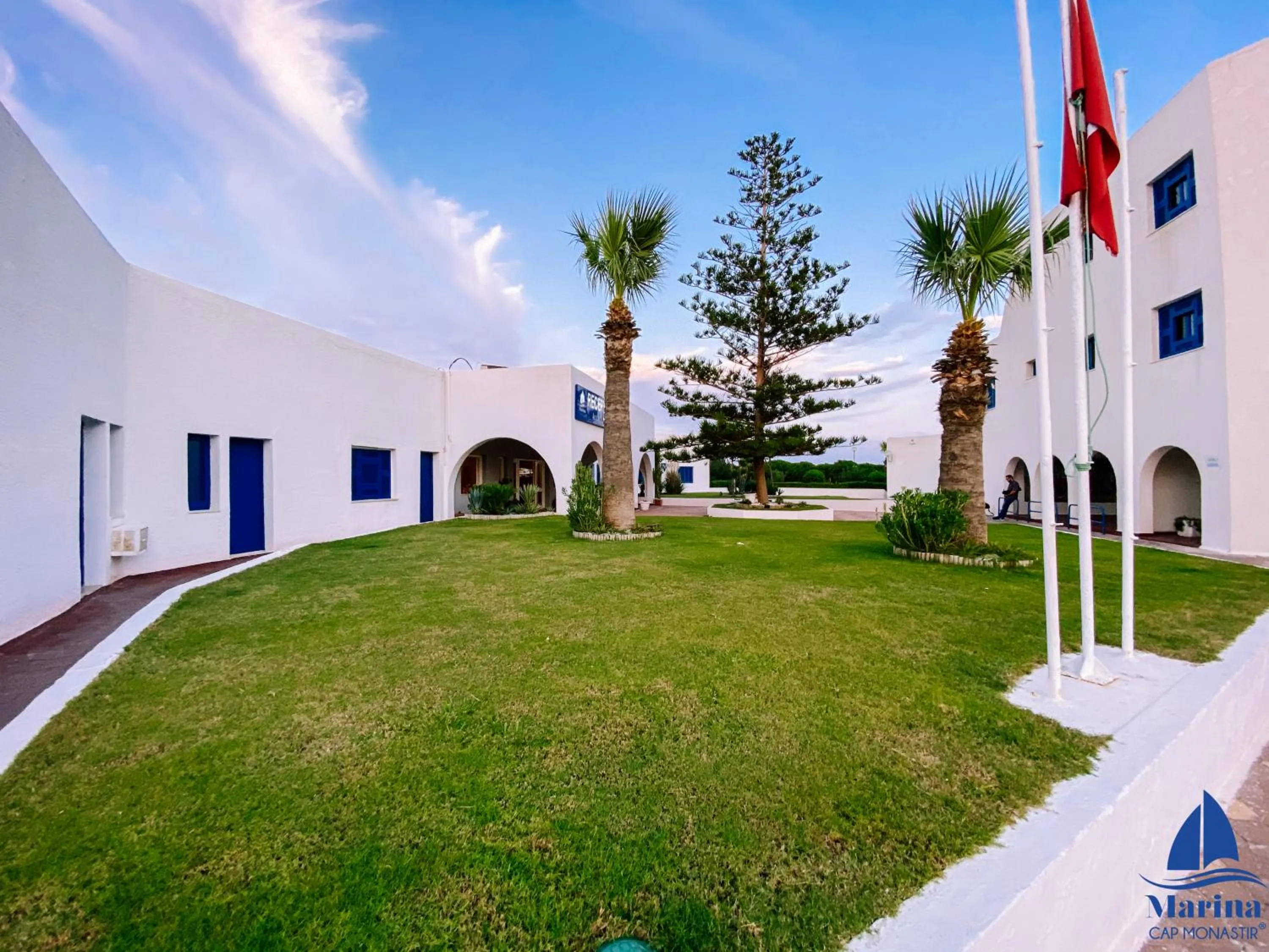Garden in Marina Cap Monastir- Appart'Hôtel