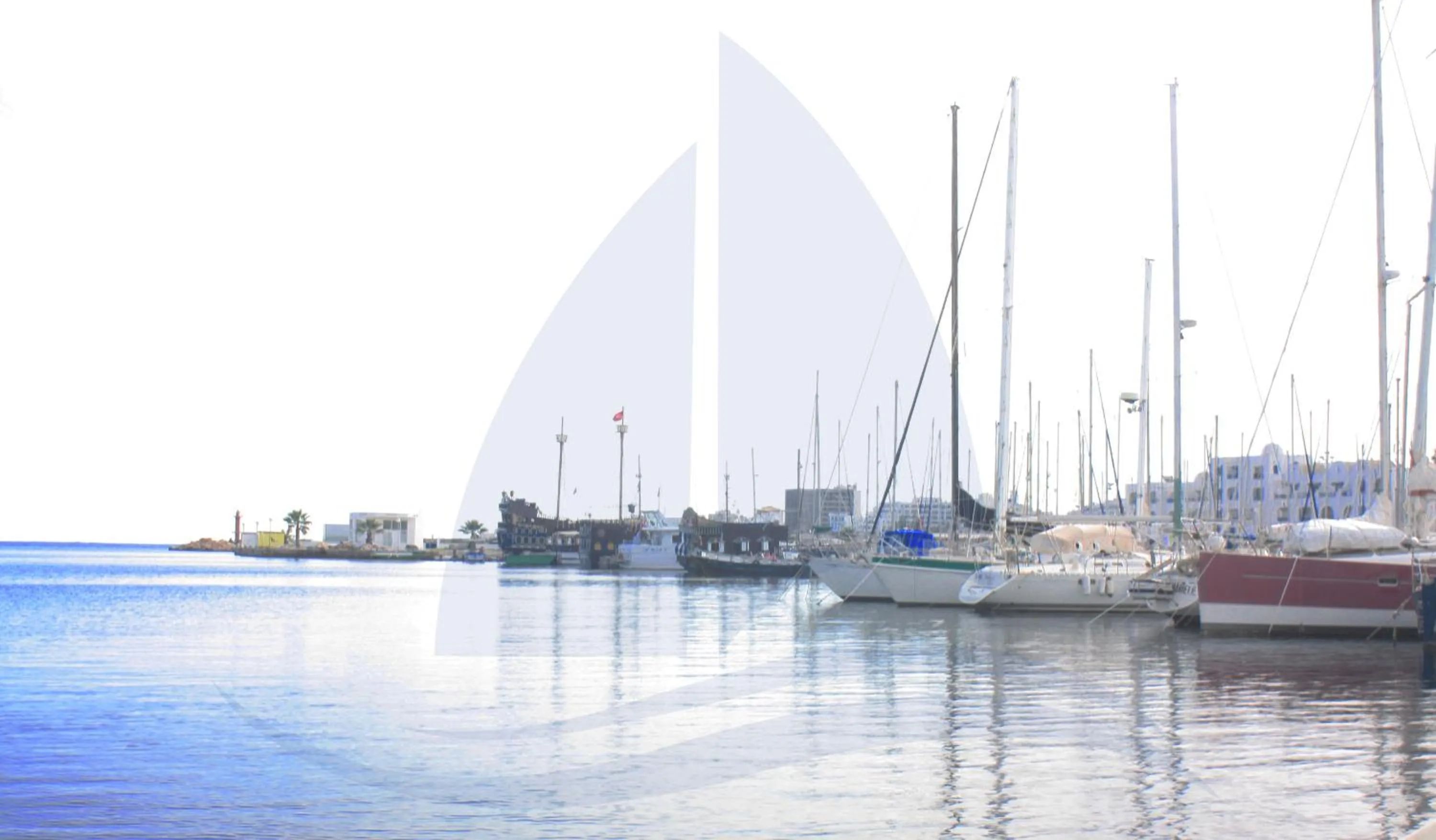 Natural landscape in Marina Cap Monastir- Appart'Hôtel