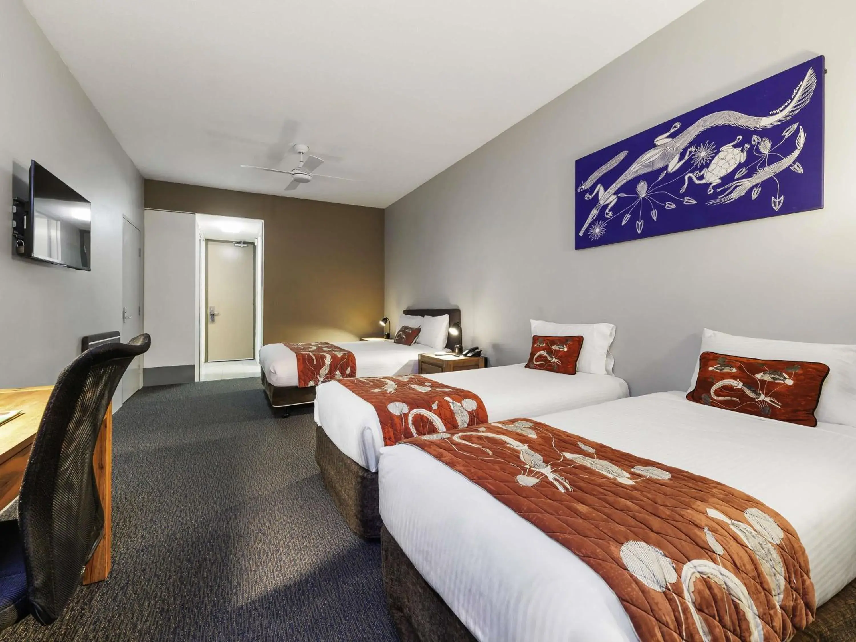 Bedroom, Bed in Mercure Kakadu Crocodile Bedroom, Bed in Mercure Kakadu Crocodile