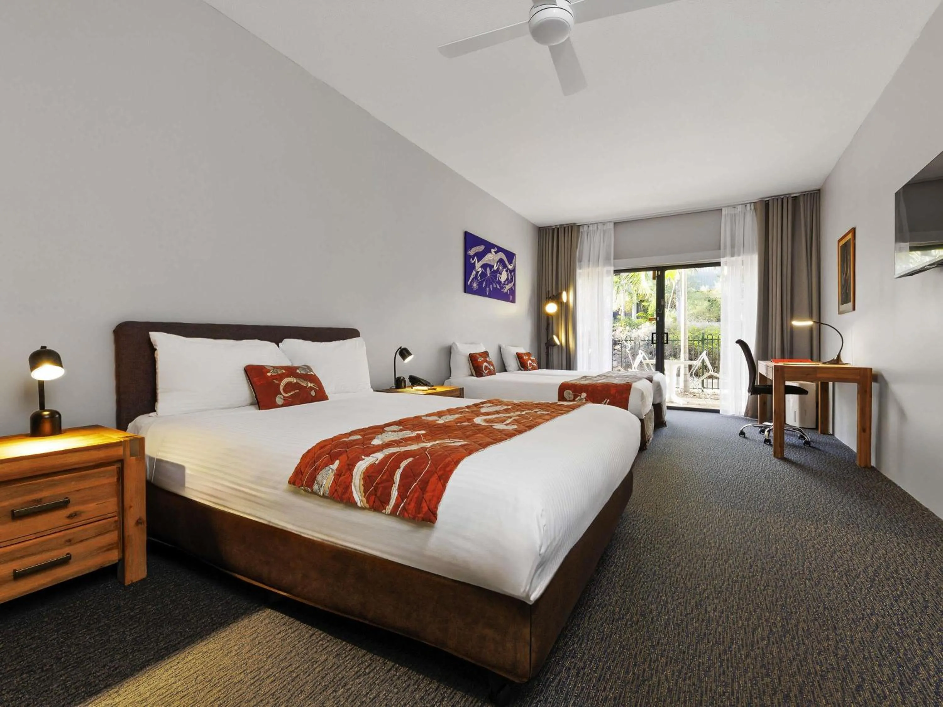 Bedroom, Bed in Mercure Kakadu Crocodile