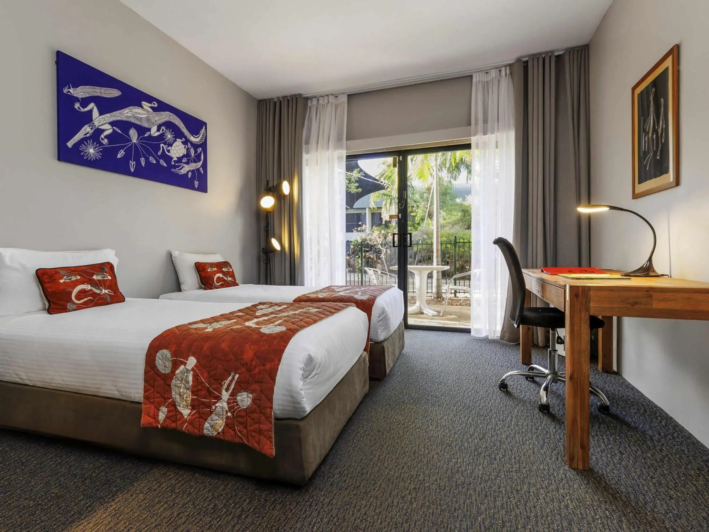 Bedroom, Bed in Mercure Kakadu Crocodile Bedroom, Bed in Mercure Kakadu Crocodile