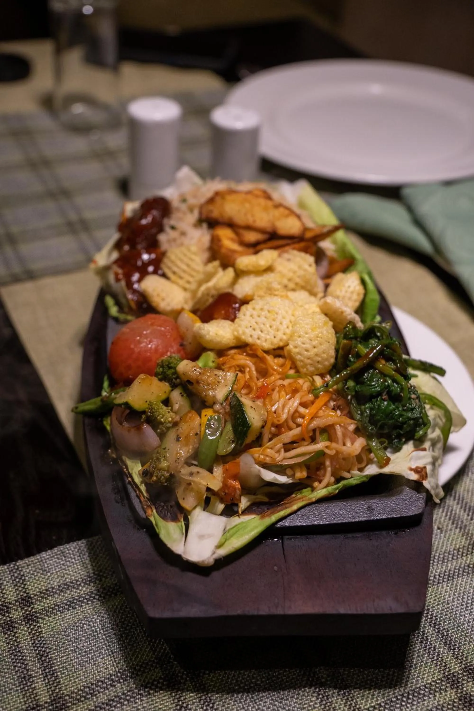 Food close-up in Barsana Boutique Hotel - Pure vegetarian