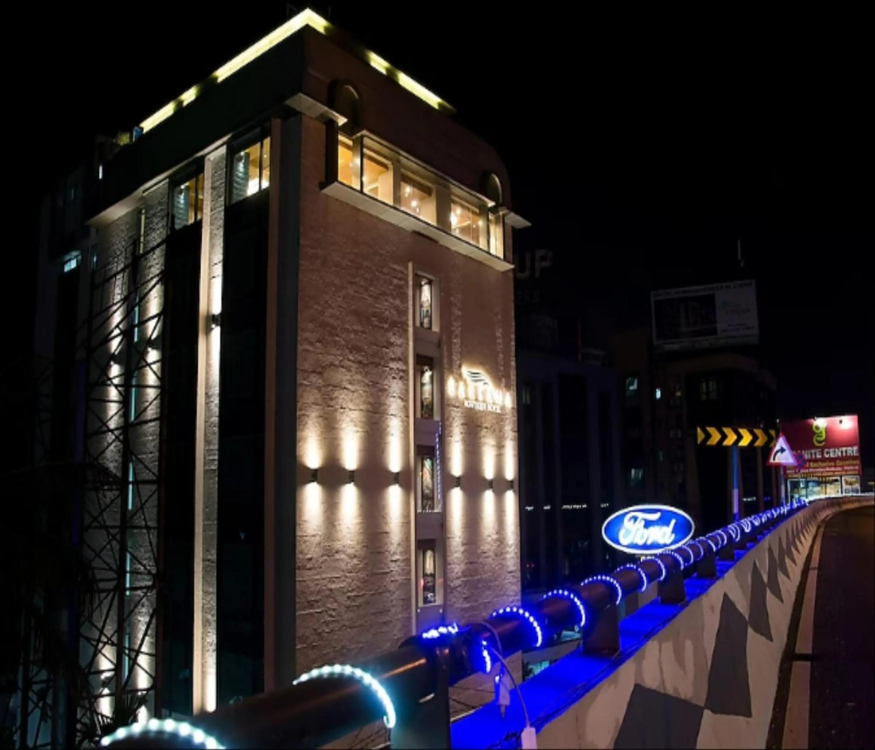 Property building in Barsana Boutique Hotel - Pure vegetarian