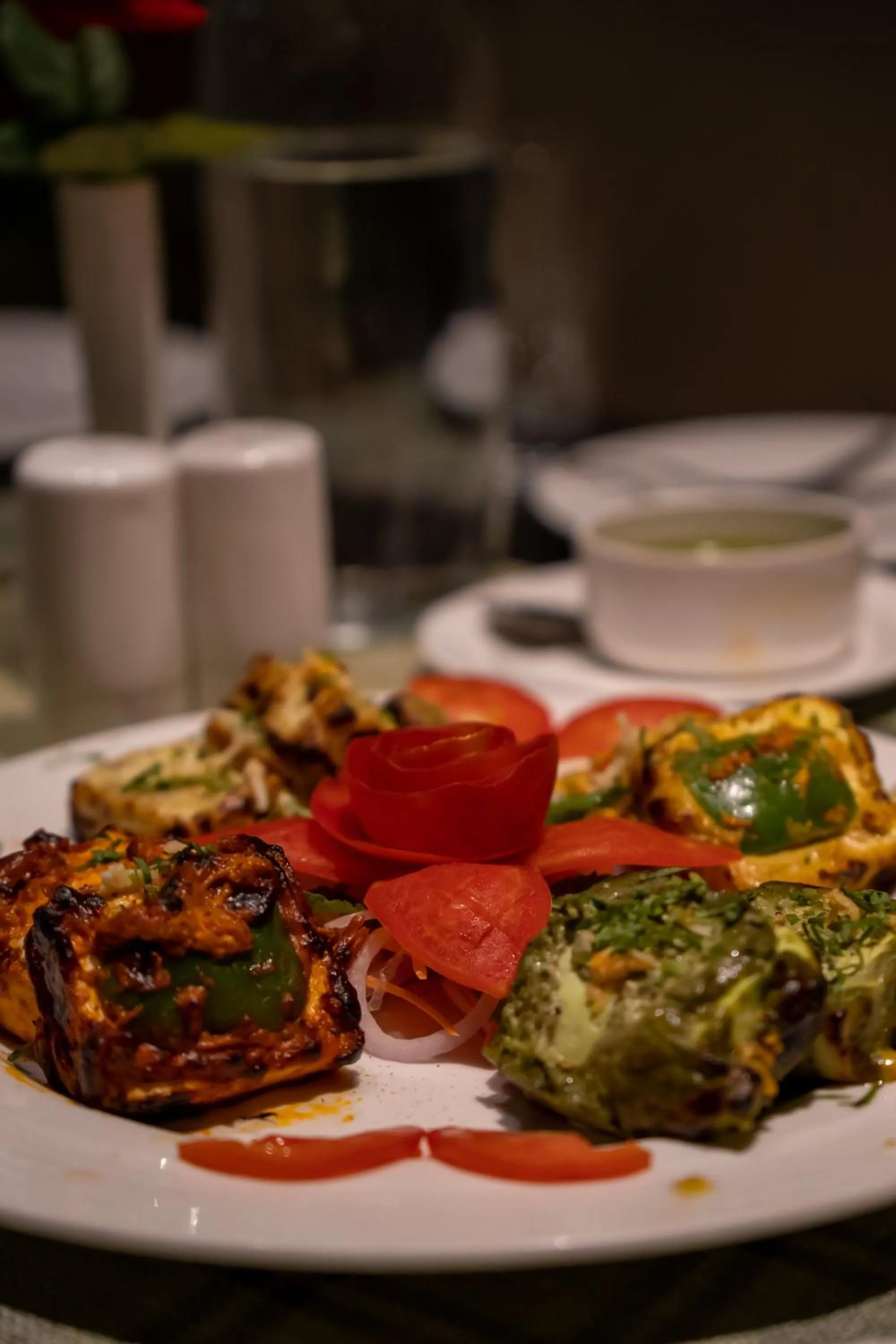 Food close-up in Barsana Boutique Hotel - Pure vegetarian