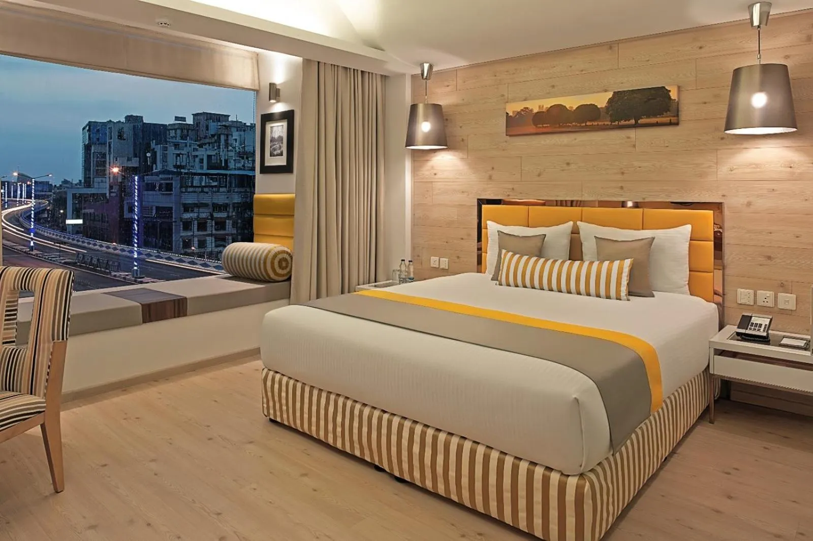 Bed in Barsana Boutique Hotel - Pure vegetarian