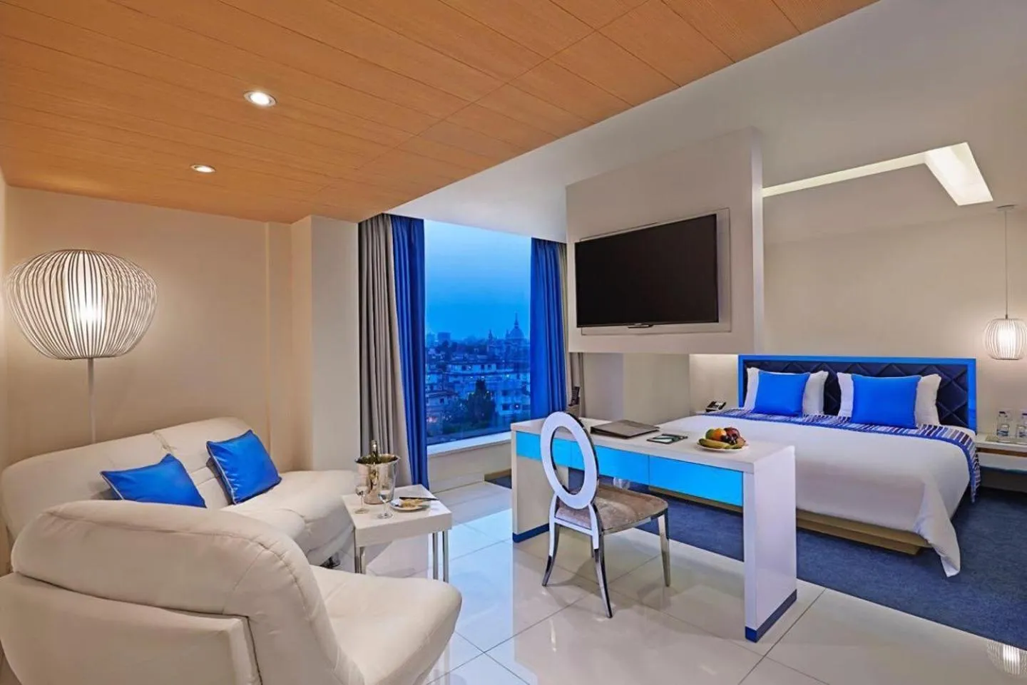 Bed in Barsana Boutique Hotel - Pure vegetarian