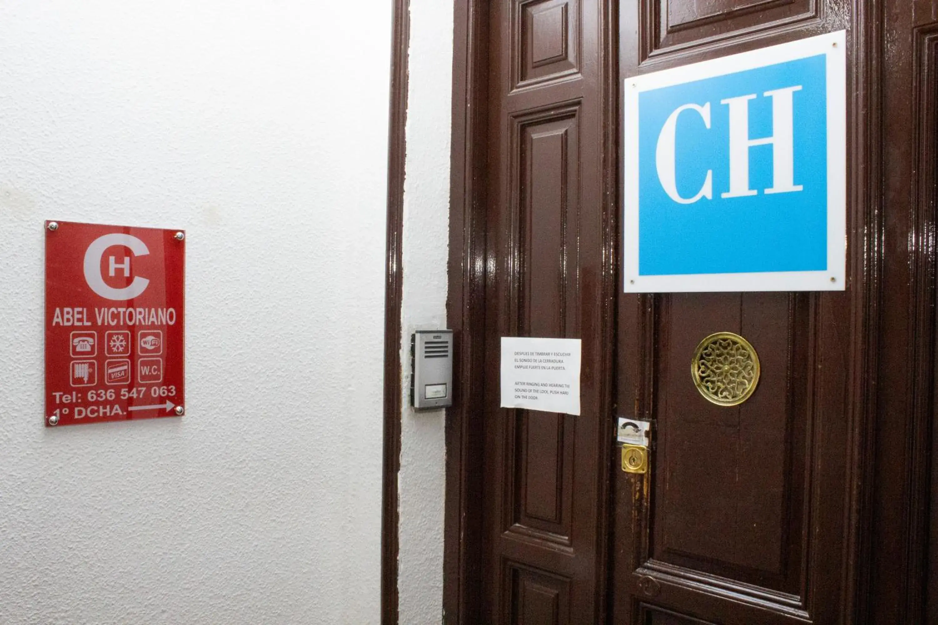 Facade/entrance in Hostal Abel Victoriano Facade/entrance in Hostal Abel Victoriano