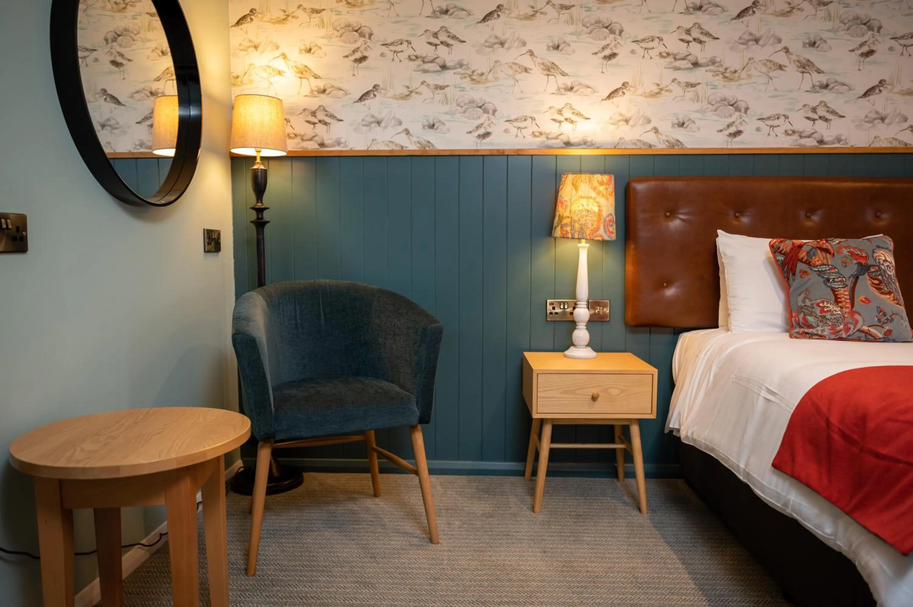 Seating area, Bed in Berkshire Arms by Chef & Brewer Collection