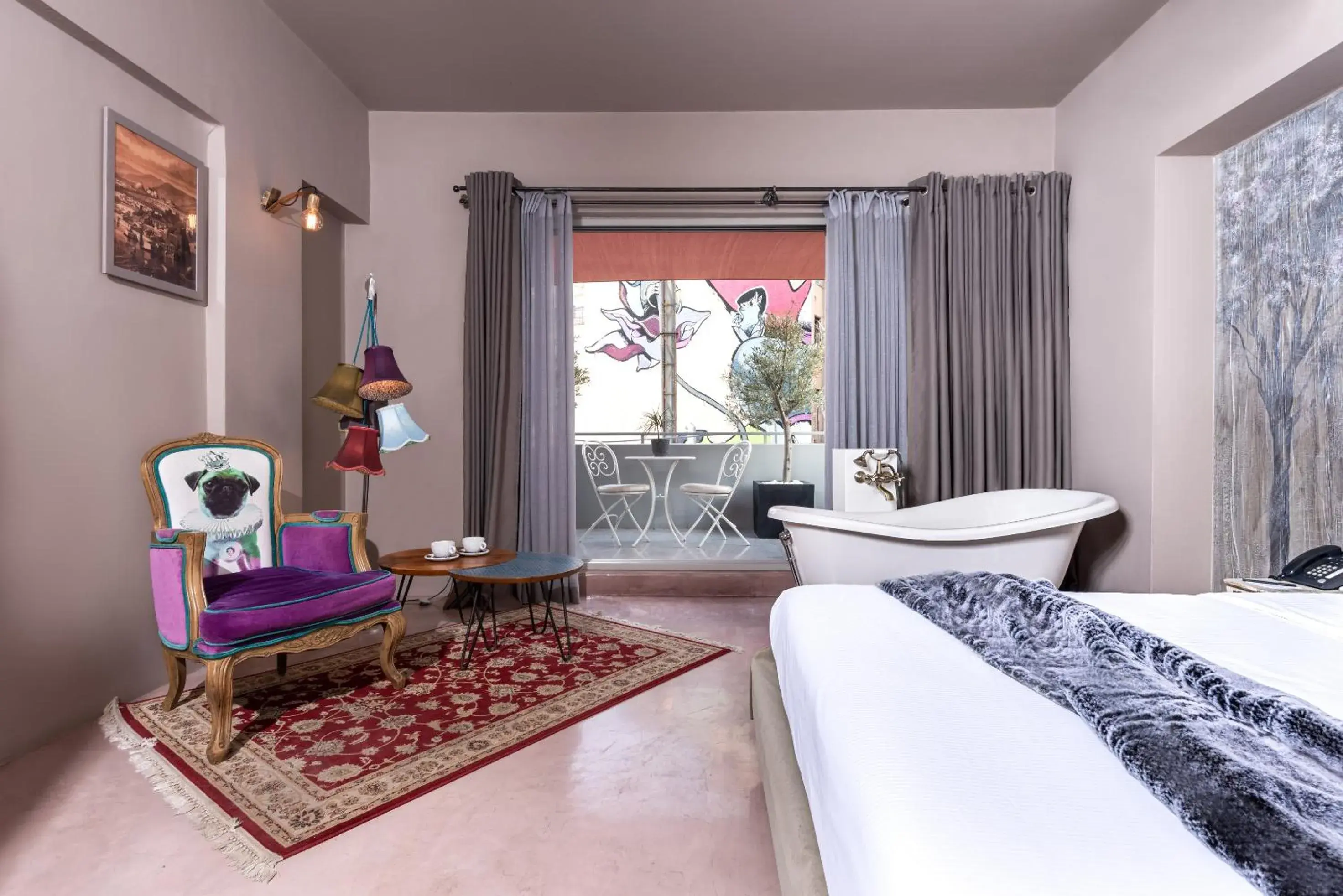 Bedroom, Bed in iFeel Athens Bedroom, Bed in iFeel Athens