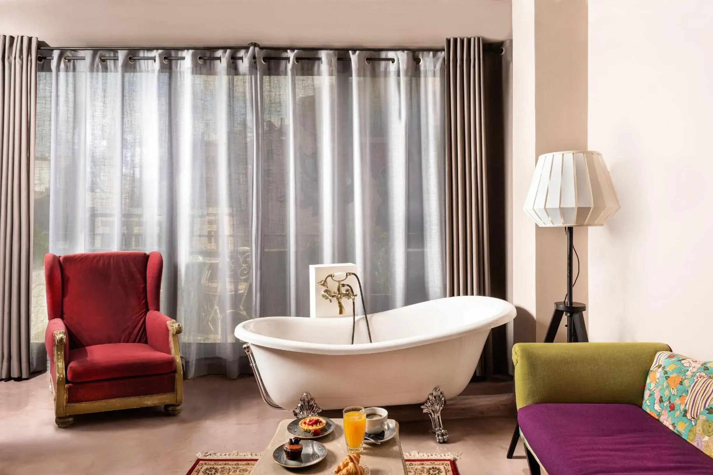 Living room in iFeel Athens Living room in iFeel Athens