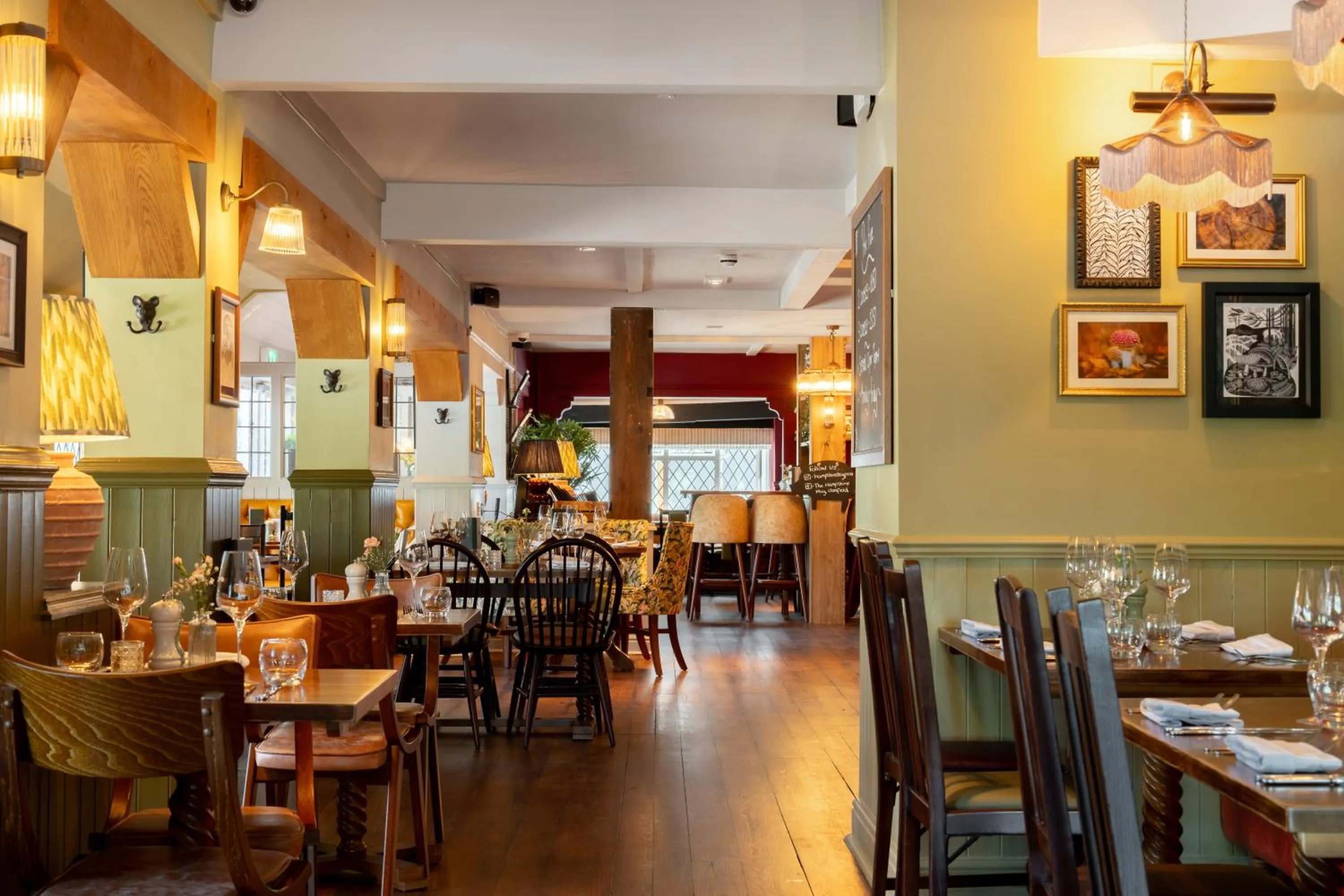 Restaurant/places to eat in The Hampshire Hog