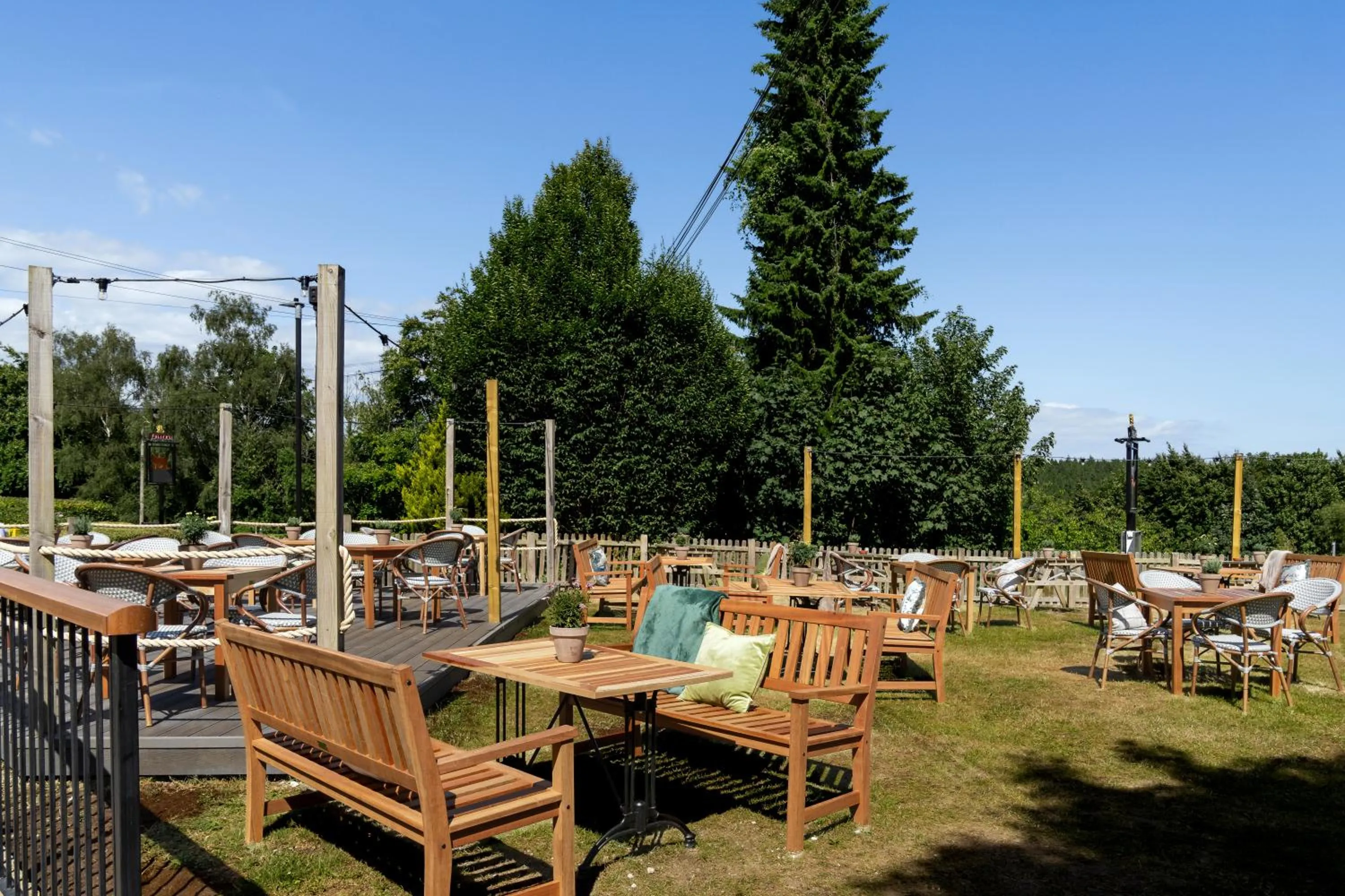 Garden in The Hampshire Hog