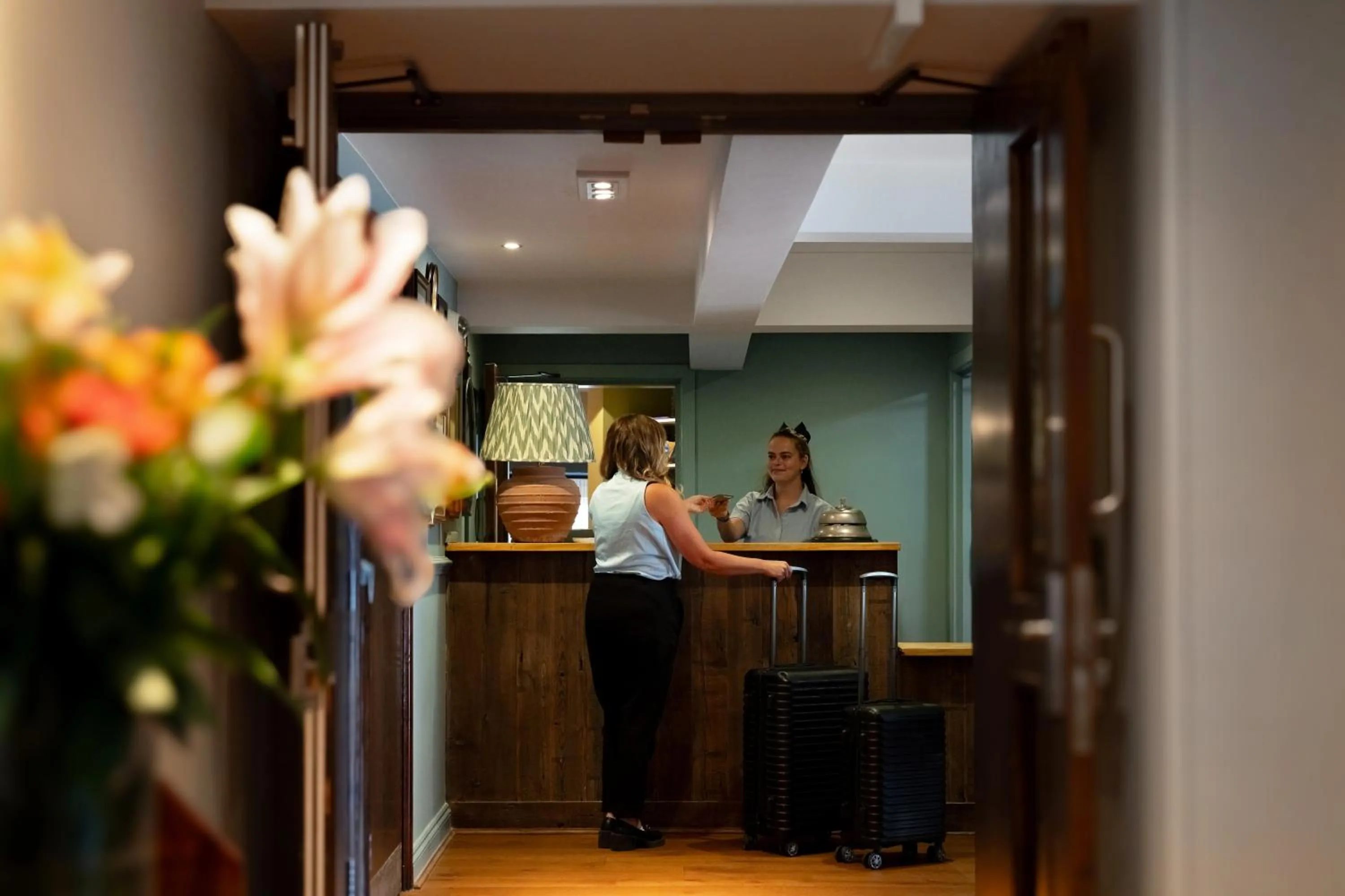 Lobby or reception in The Hampshire Hog