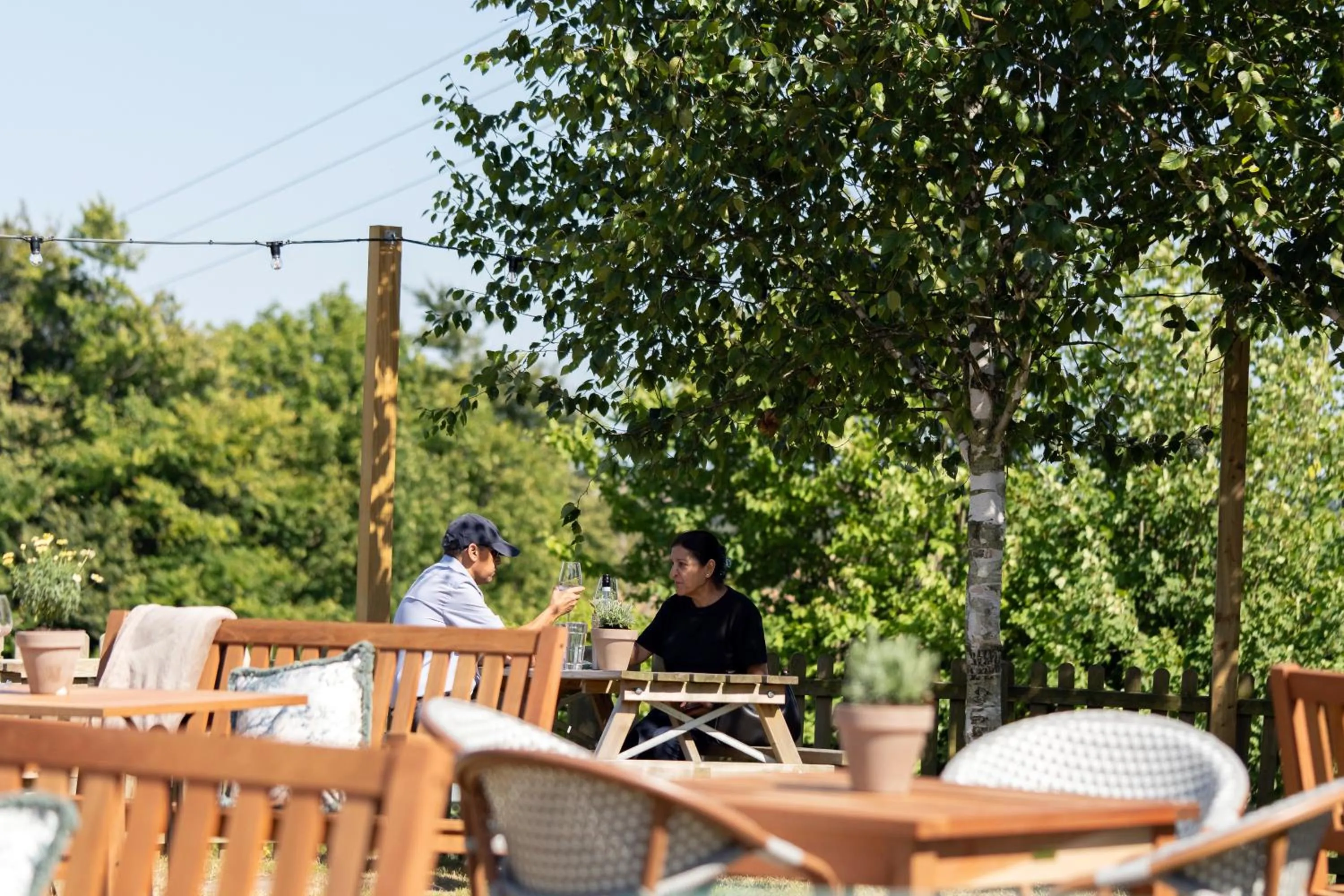 Garden in The Hampshire Hog