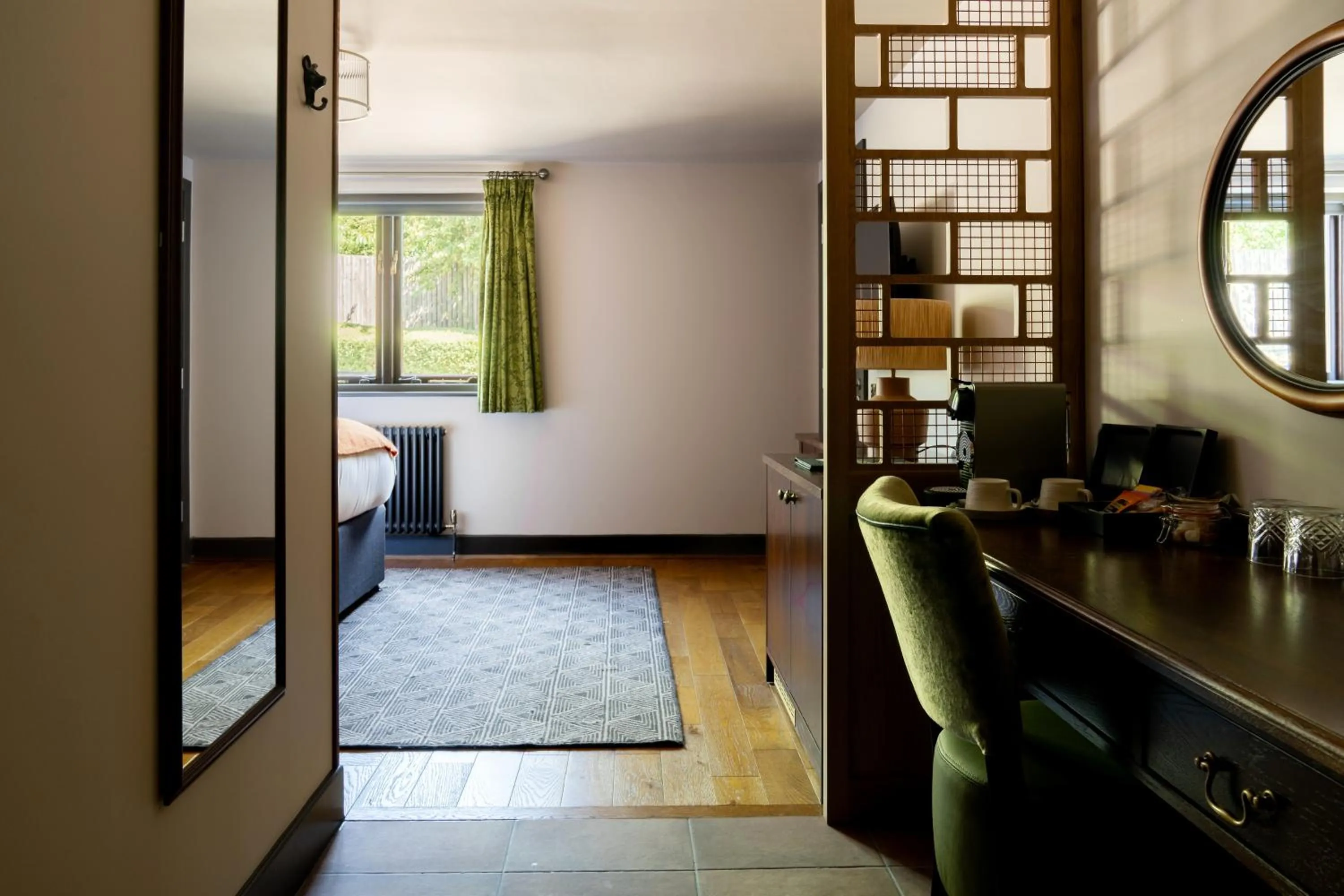 Seating area in The Hampshire Hog