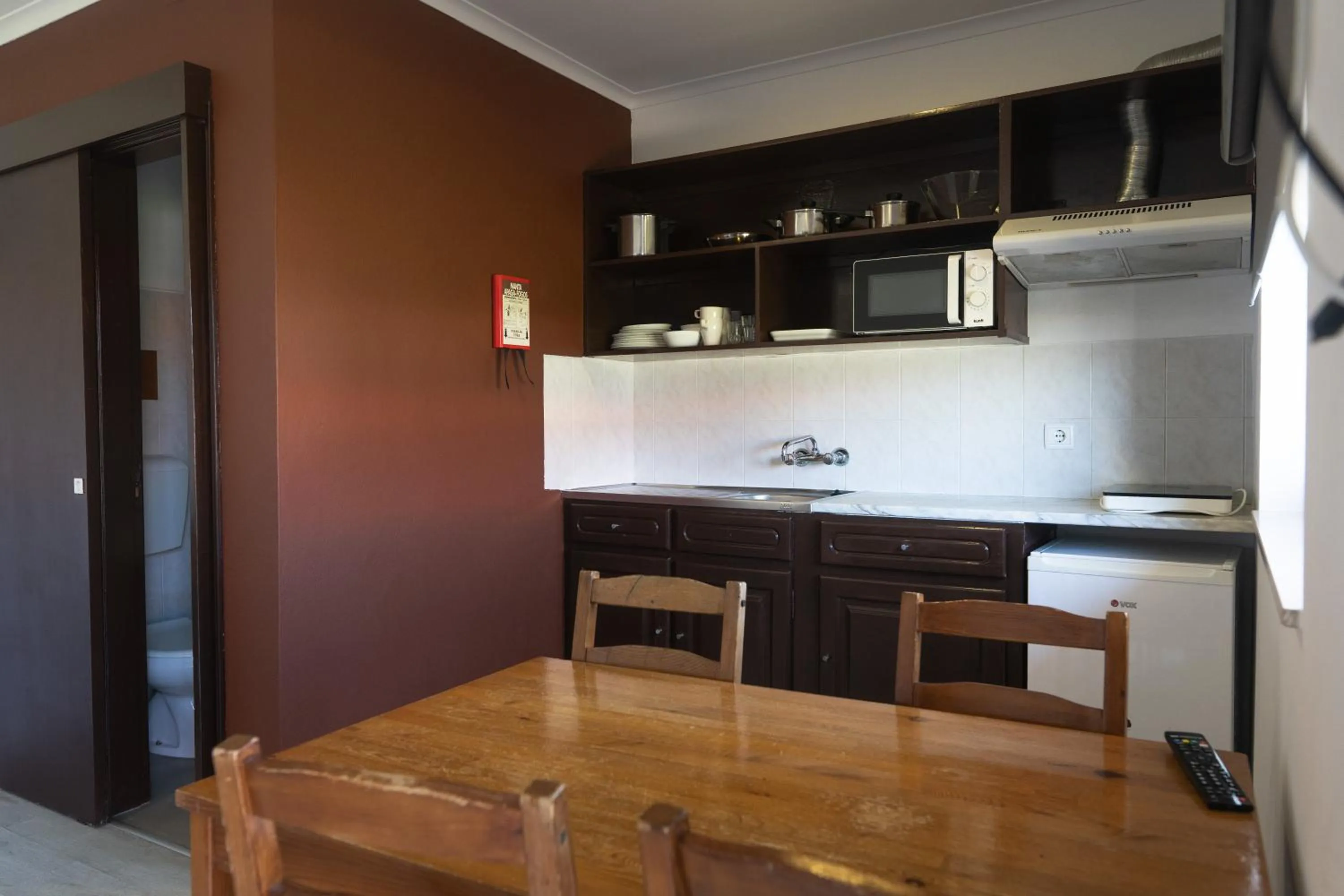 Kitchen or kitchenette in PenichePraia - Bungalows, Campers & SPA