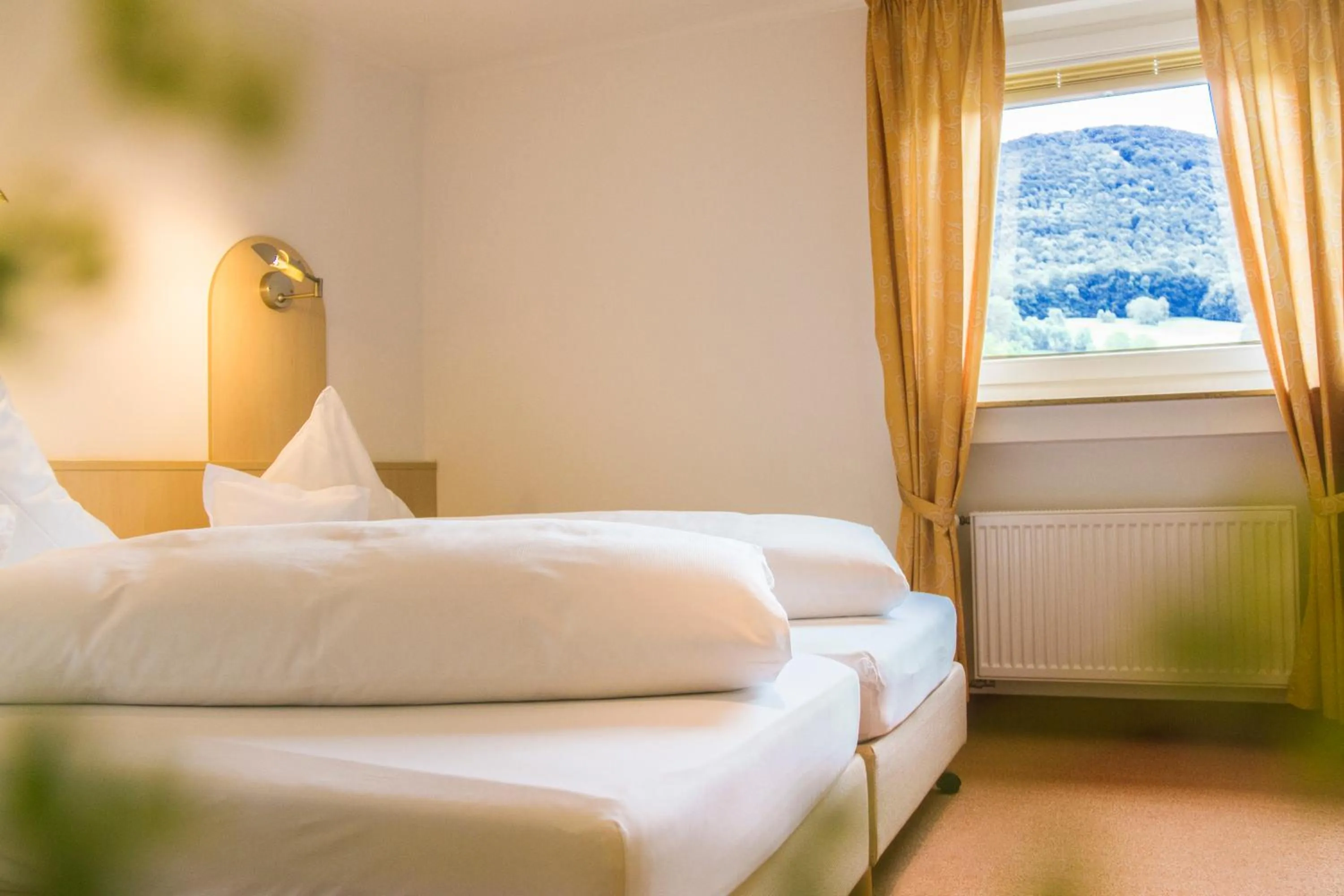 Bed in Stausee-Hotel