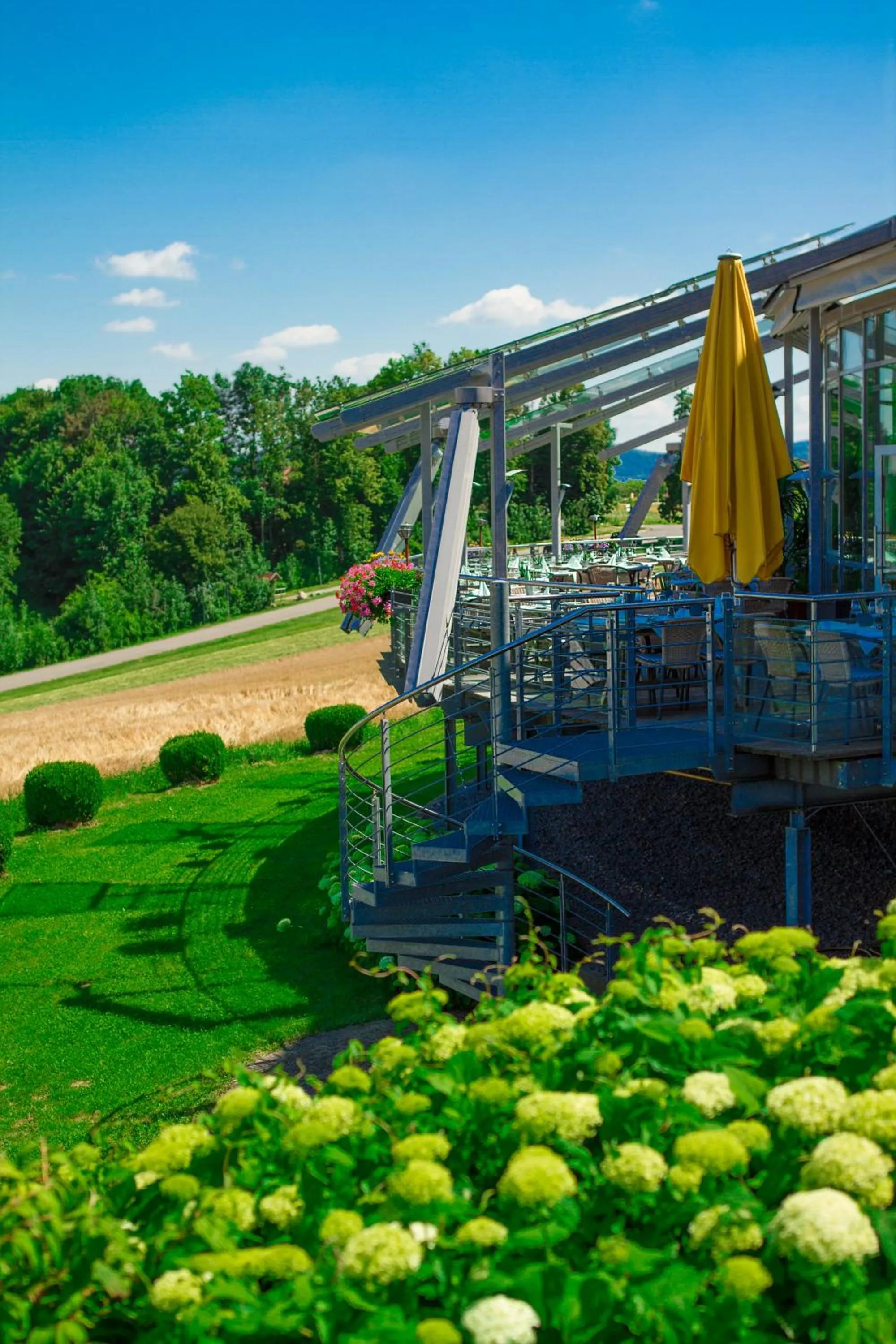 Balcony/Terrace in Stausee-Hotel