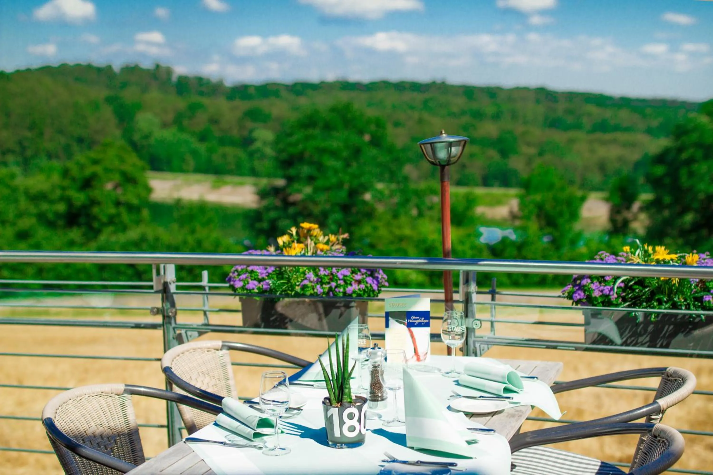 Balcony/Terrace in Stausee-Hotel