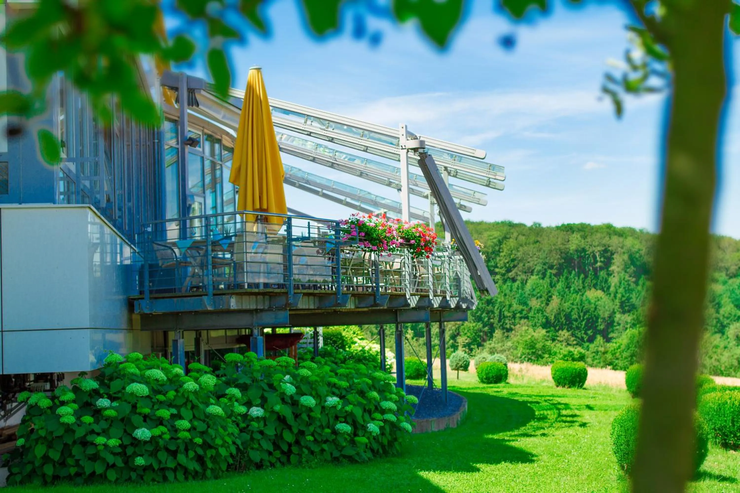 Balcony/Terrace in Stausee-Hotel