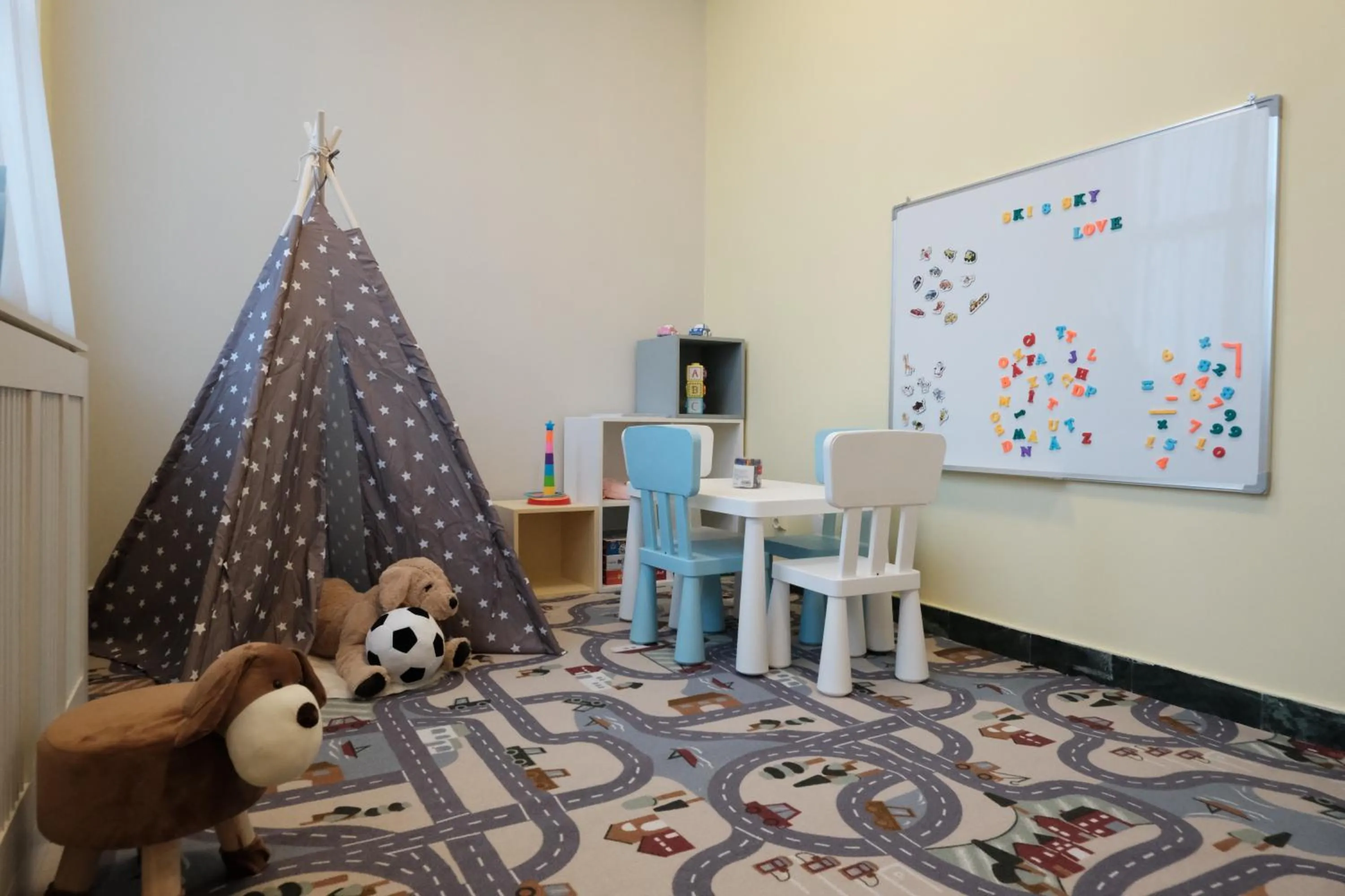 Children play ground in Hotel Ski&Sky