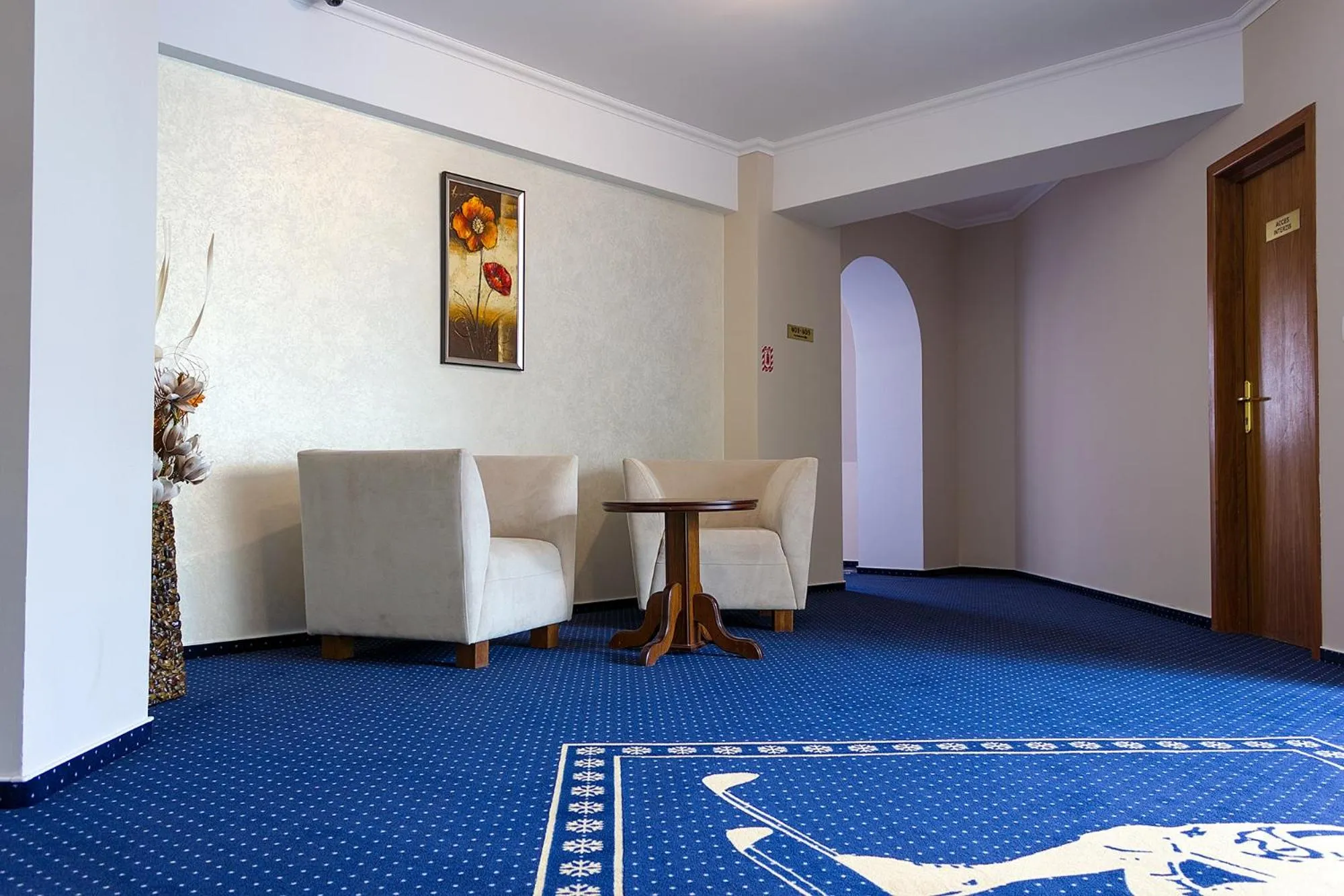 Seating area in Hotel Ski&Sky