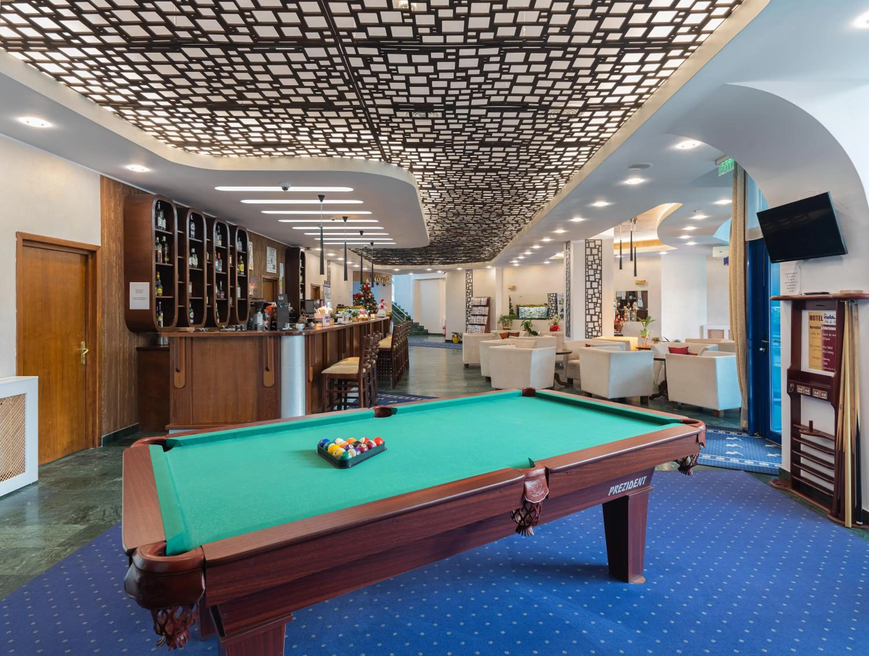 Communal lounge/ TV room in Hotel Ski&Sky